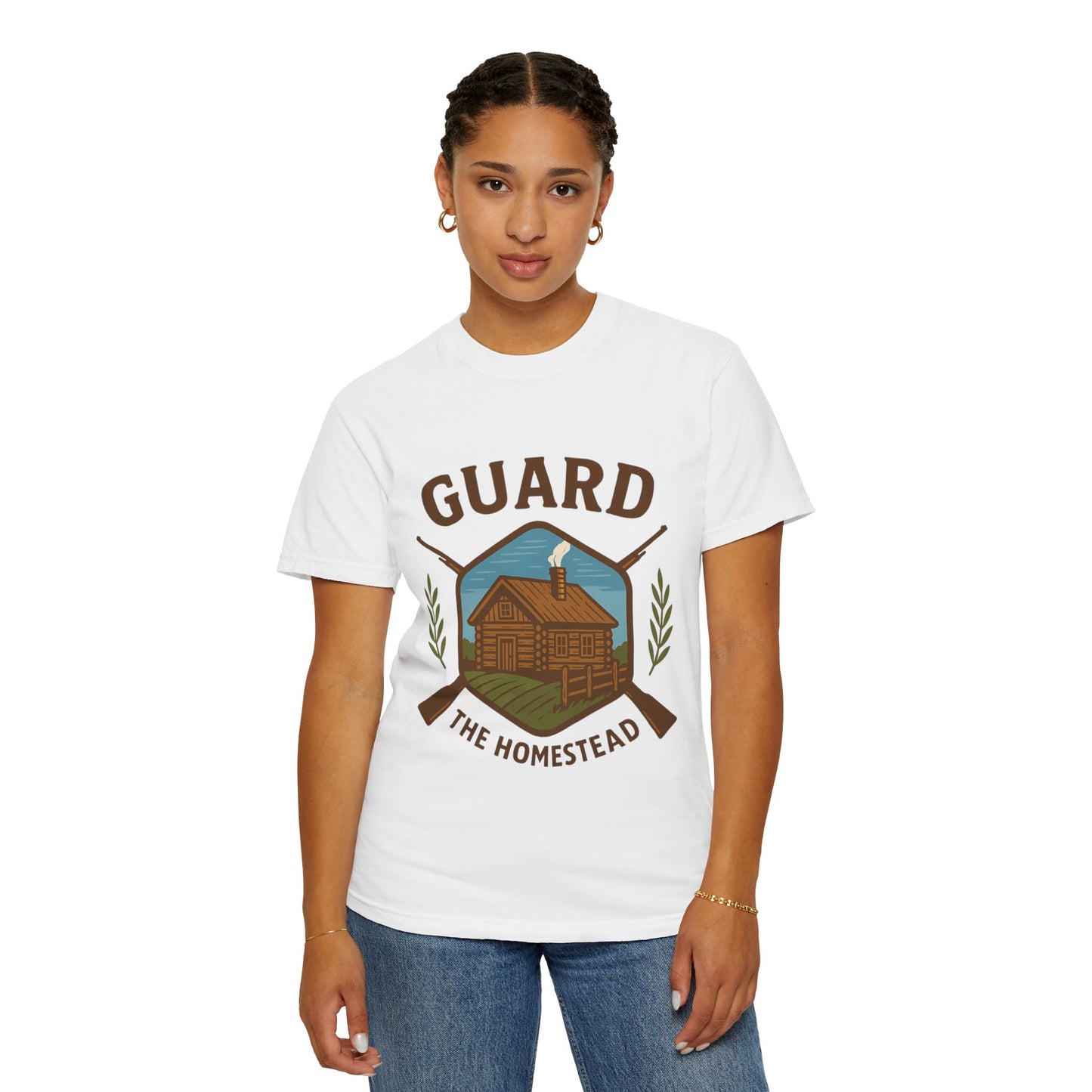 Guard the Homestead Unisex T-shirt - American Values Patriotic Tee