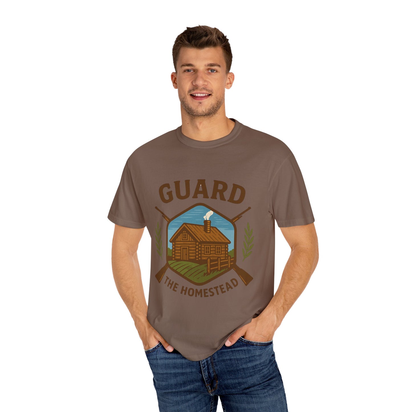 Guard the Homestead Unisex T-shirt - American Values Patriotic Tee