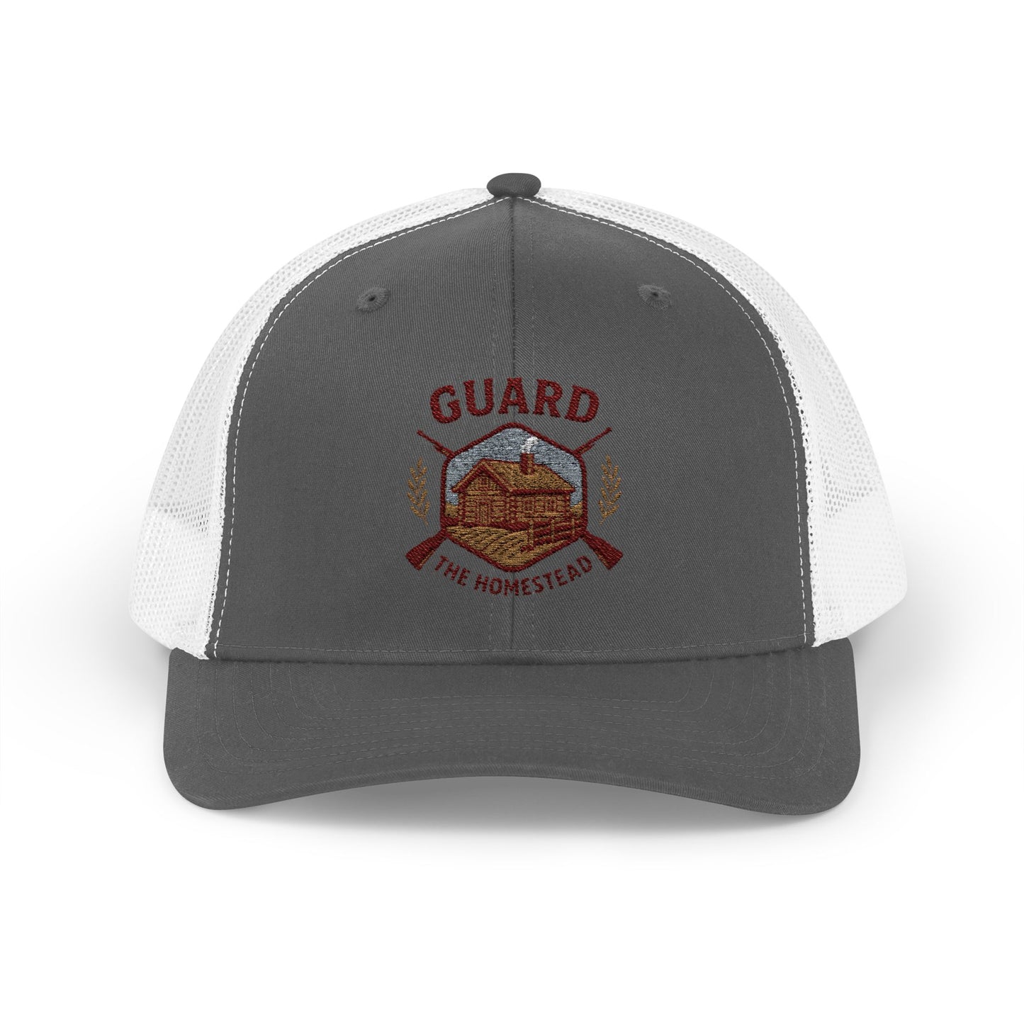 Guard the Homestead Snapback Trucker Cap - Perfect for Outdoor Enthusiasts