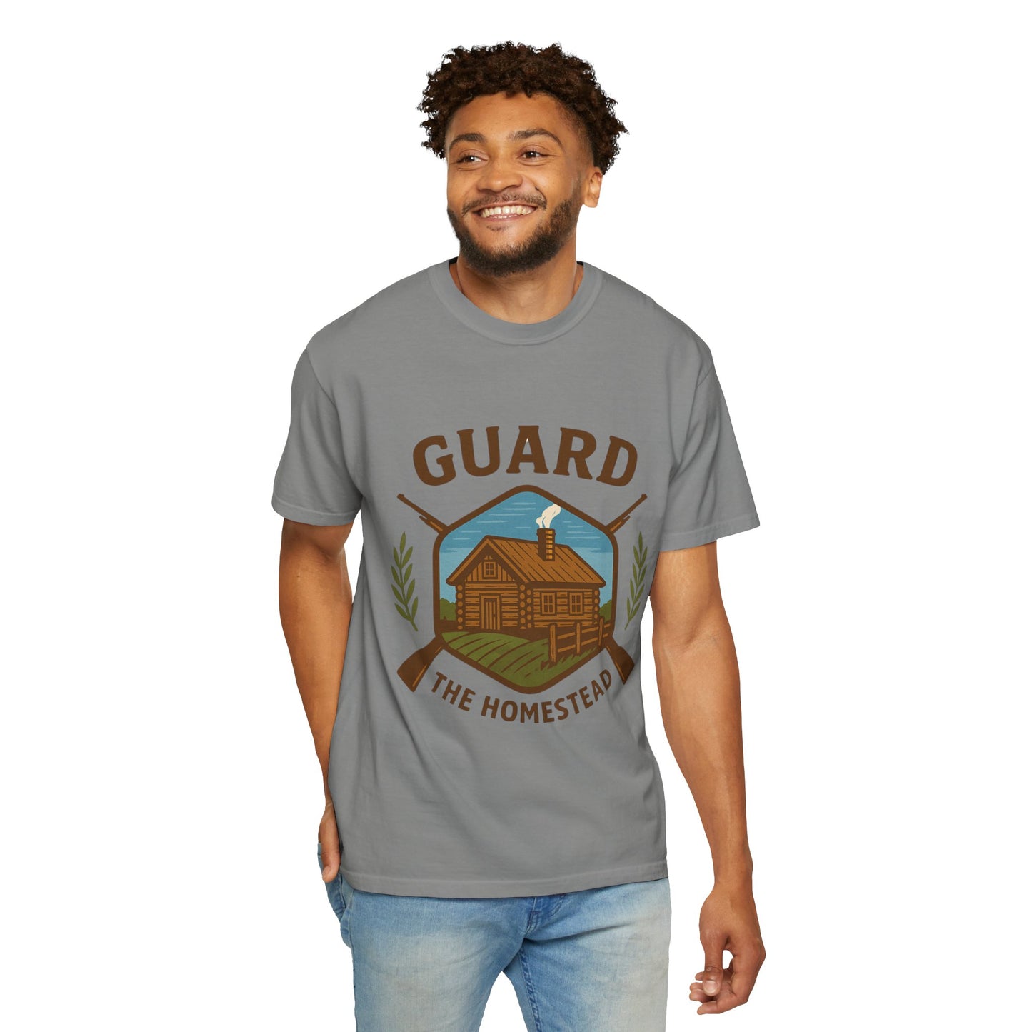 Guard the Homestead Unisex T-shirt - American Values Patriotic Tee