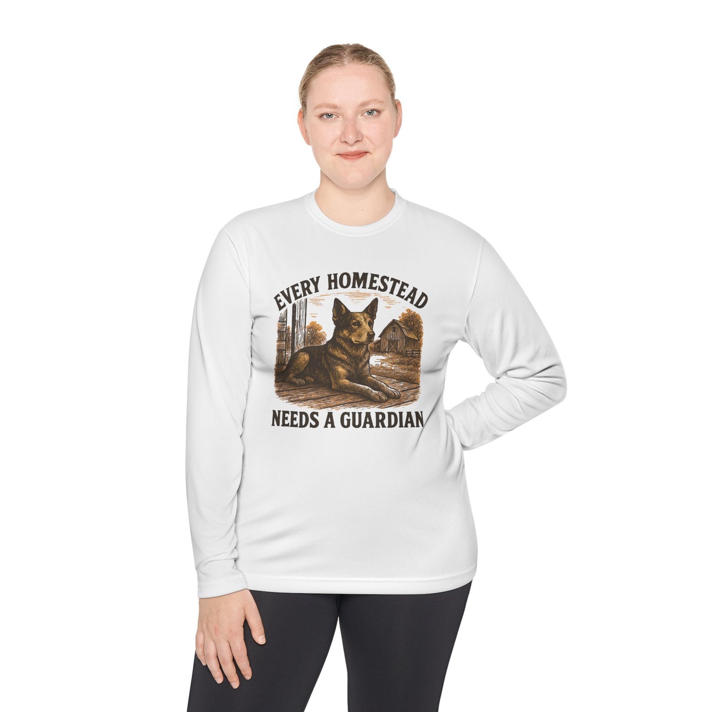 Guardian Long Sleeve Tee - Every Homestead Needs a Guardian - Unisex