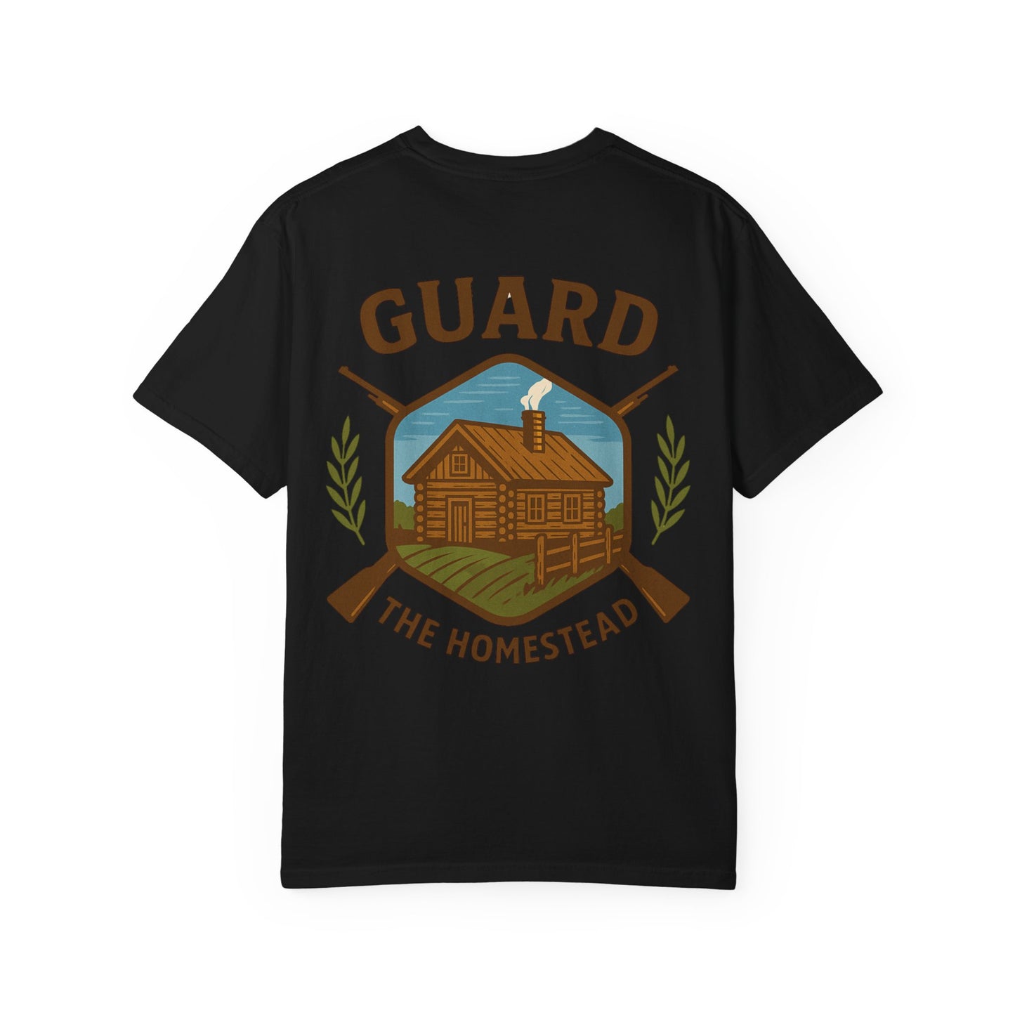 Patriotic Farm Life T-Shirt | This Land Ain't For Sale | Guard The Homestead