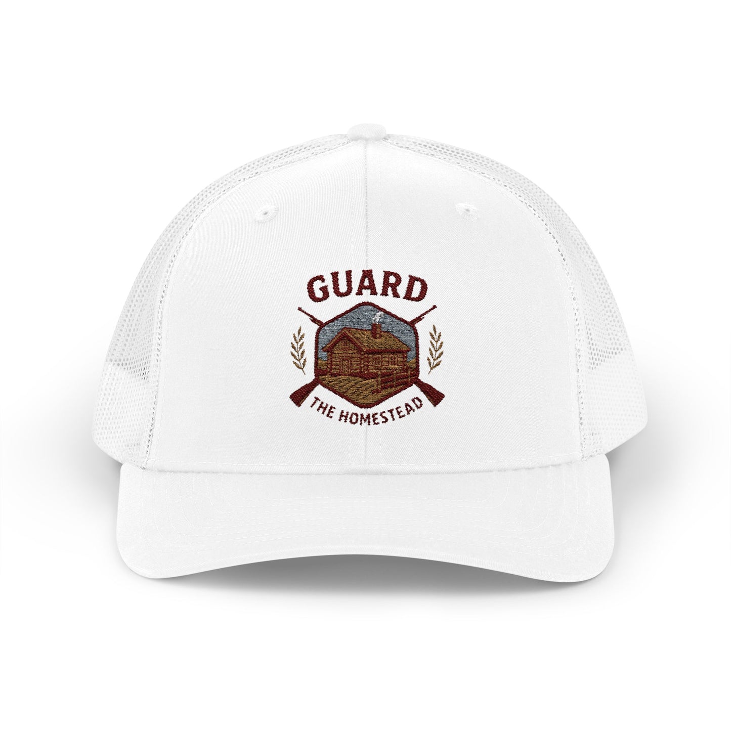 Guard the Homestead Snapback Trucker Cap - Perfect for Outdoor Enthusiasts