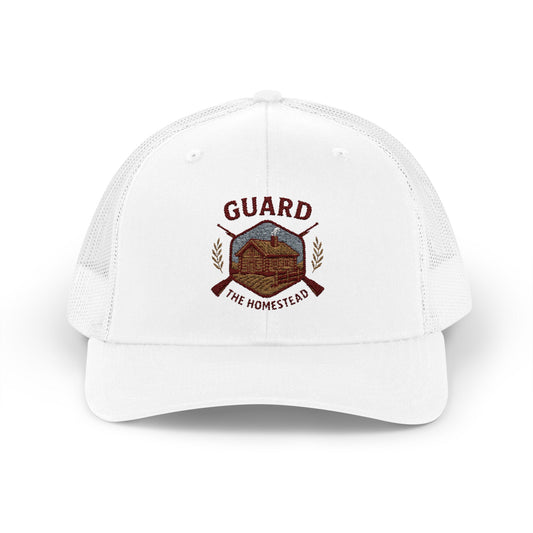 Guard the Homestead Snapback Trucker Cap - Perfect for Outdoor Enthusiasts