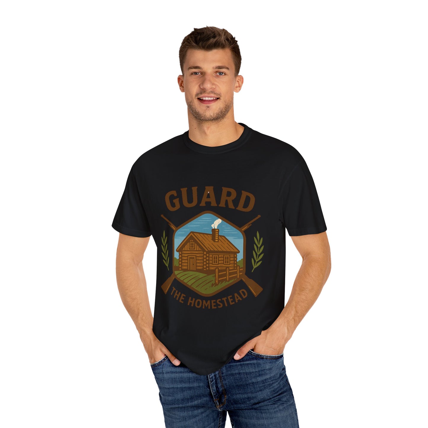 Guard the Homestead Unisex T-shirt - American Values Patriotic Tee