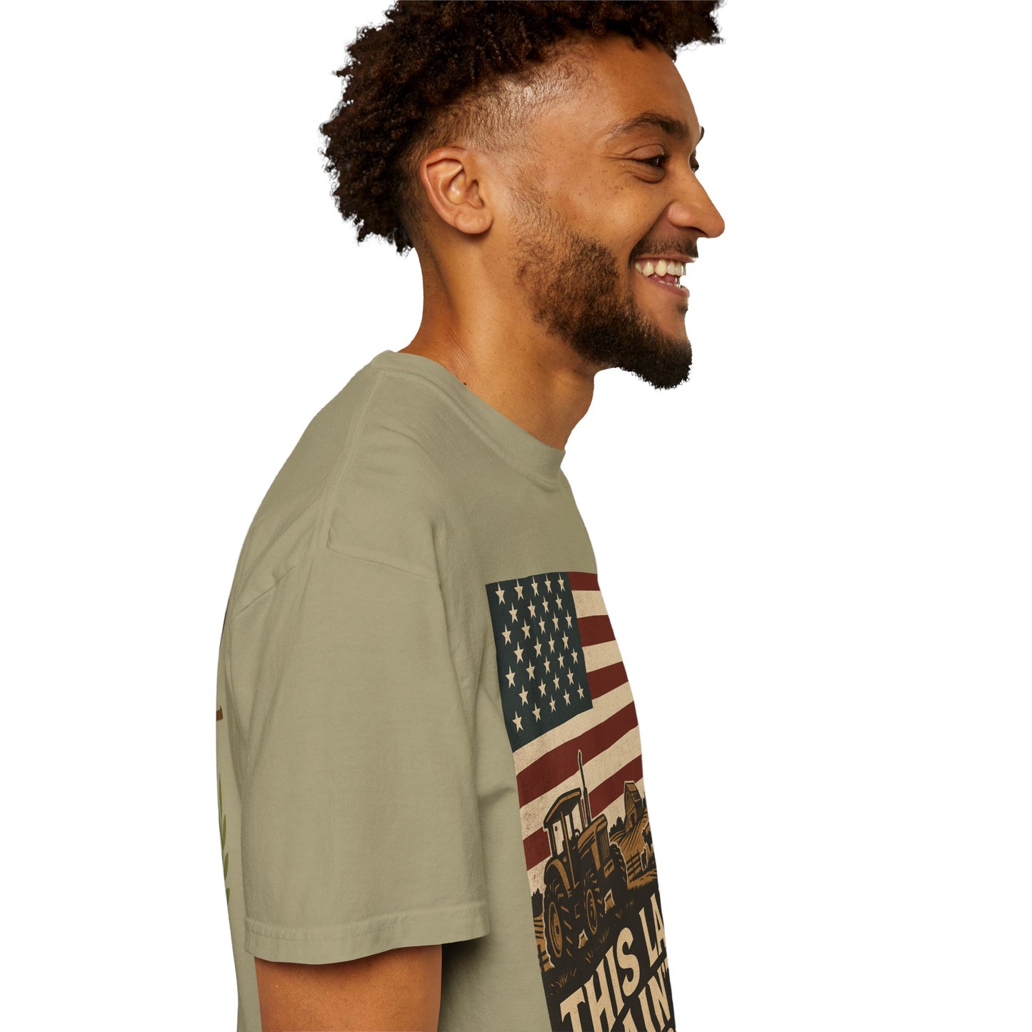 Patriotic Farm Life T-Shirt | This Land Ain't For Sale | Guard The Homestead