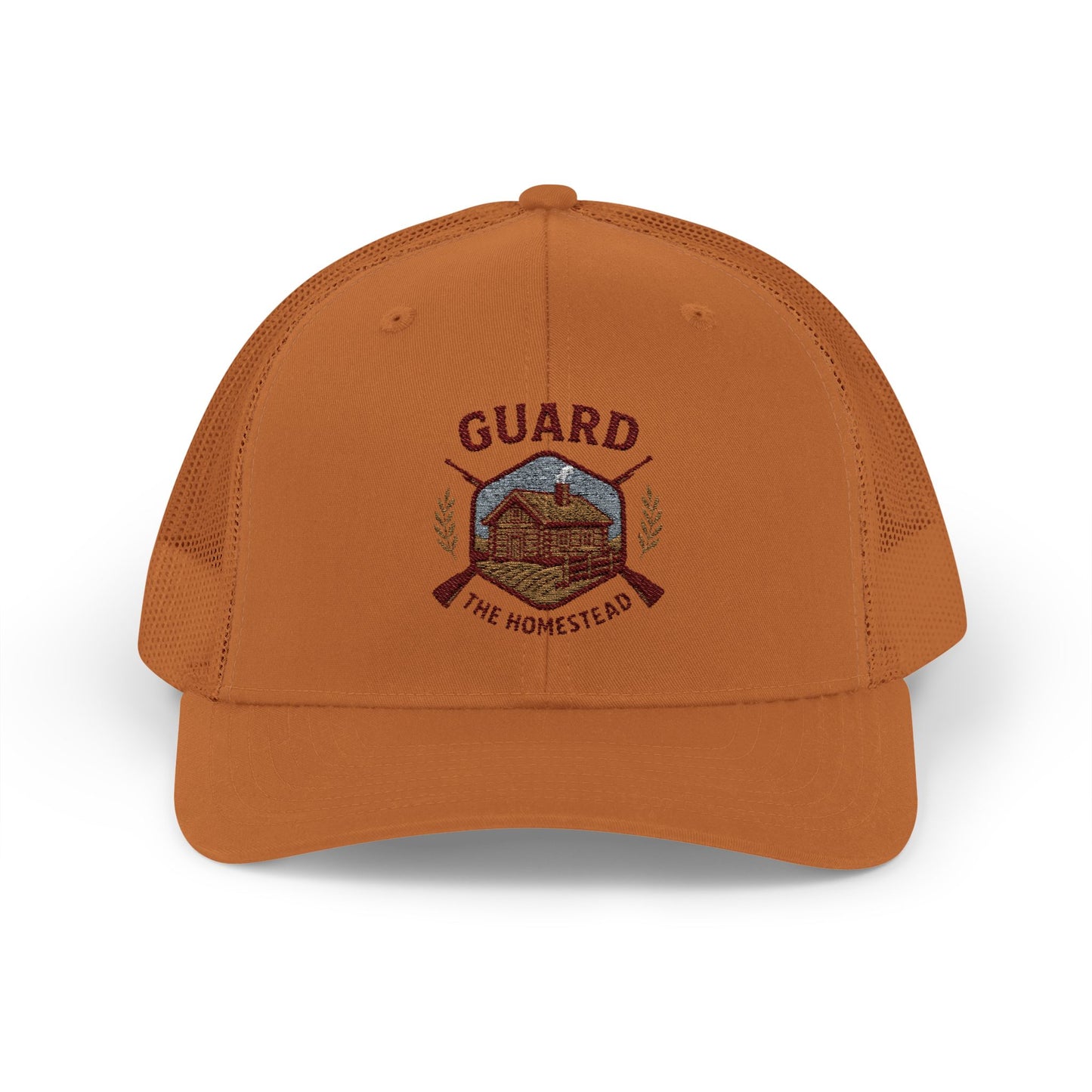 Guard the Homestead Snapback Trucker Cap - Perfect for Outdoor Enthusiasts