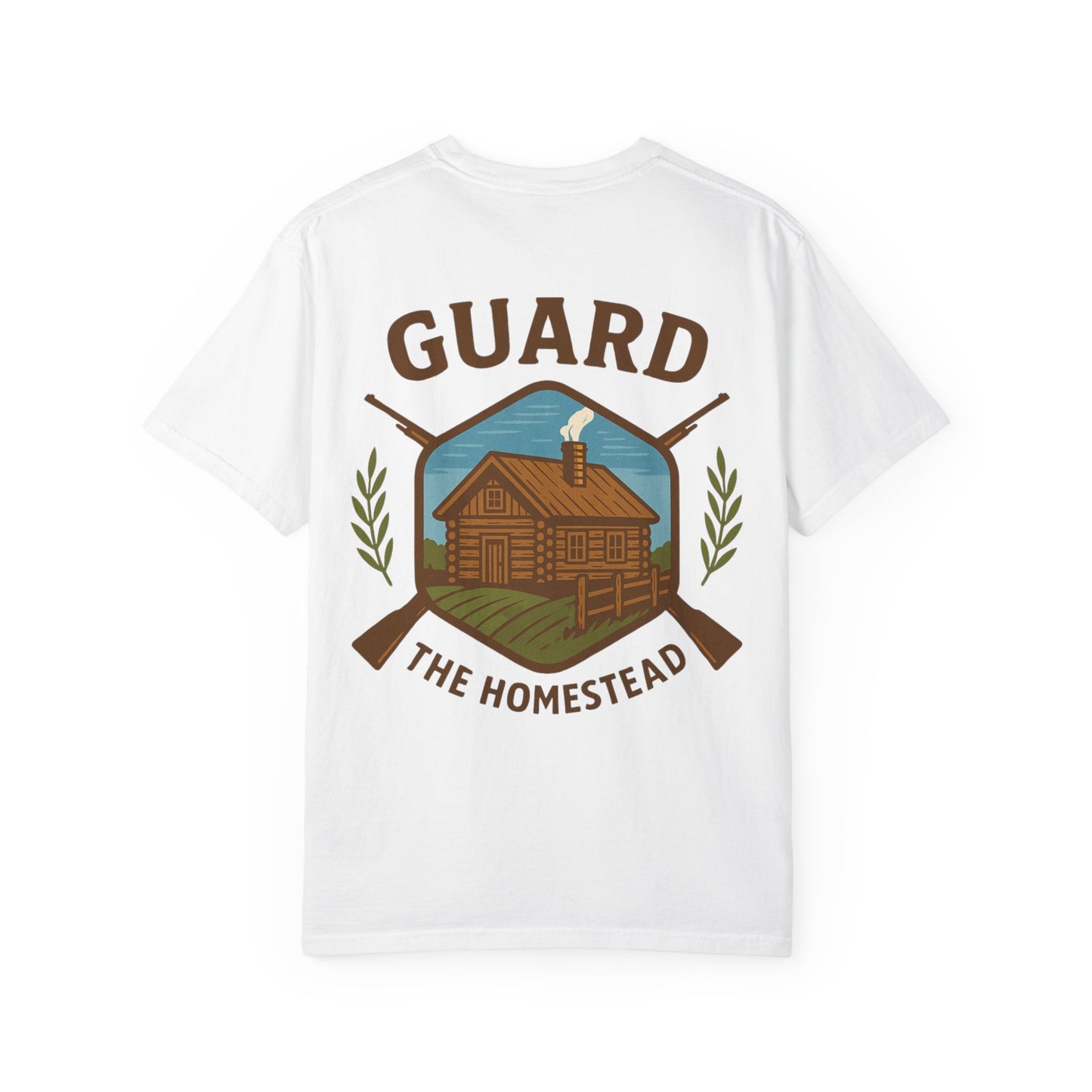 Patriotic Farm Life T-Shirt | This Land Ain't For Sale | Guard The Homestead