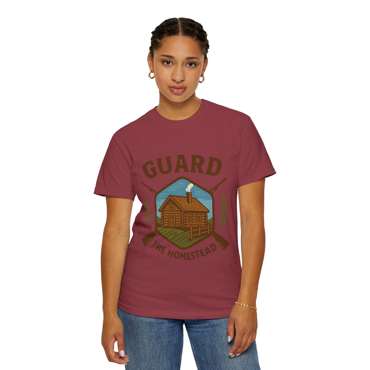 Guard the Homestead Unisex T-shirt - American Values Patriotic Tee