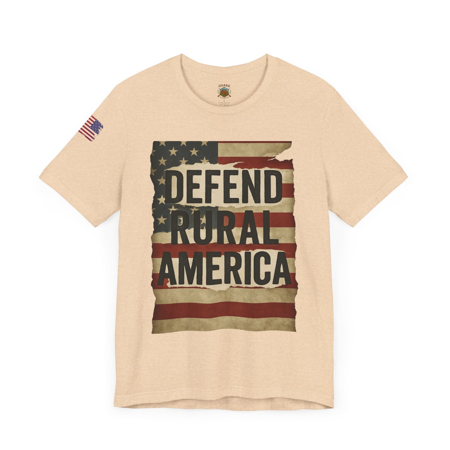 Defend Rural America Unisex Tee - Patriotic Short Sleeve Shirt