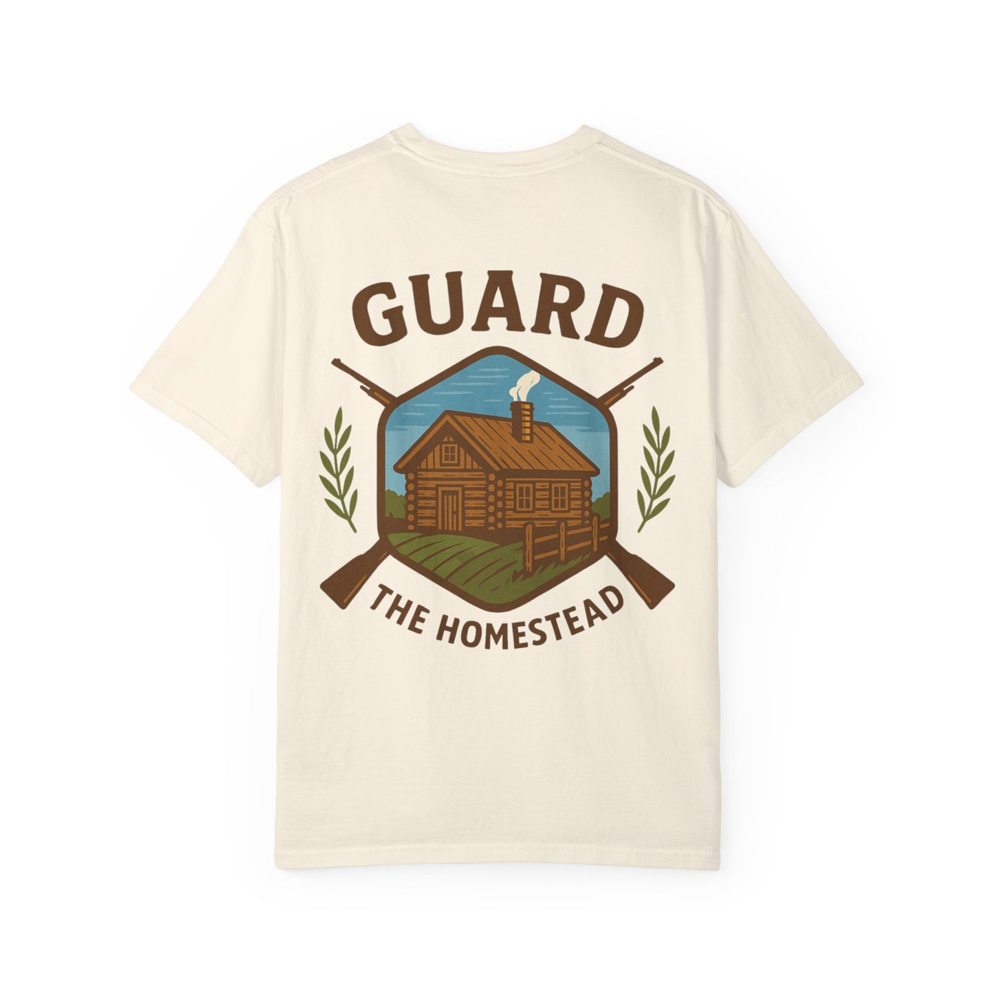 Patriotic Farm Life T-Shirt | This Land Ain't For Sale | Guard The Homestead