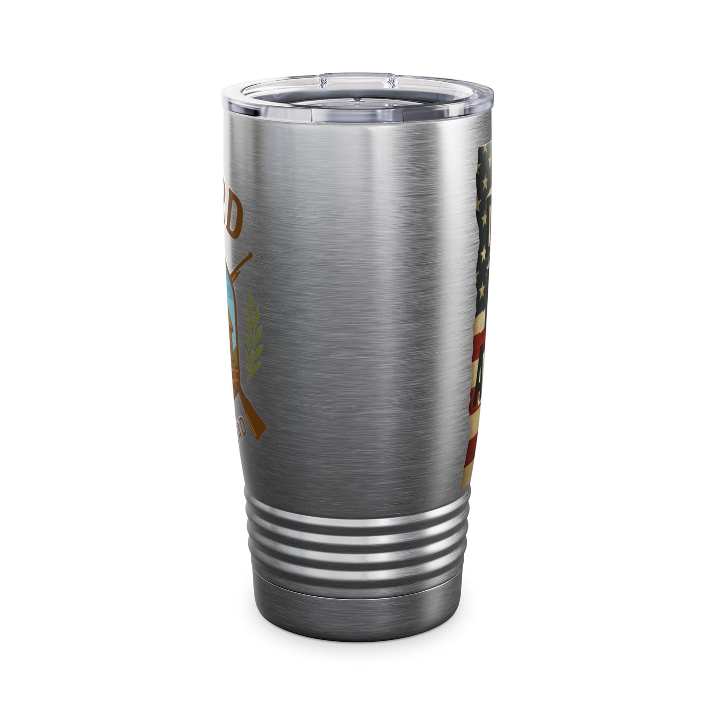 Tumbler Cup - Defend Rural America with Guard the Homestead Logo