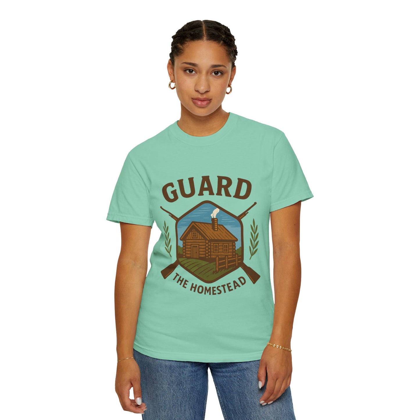 Guard the Homestead Unisex T-shirt - American Values Patriotic Tee