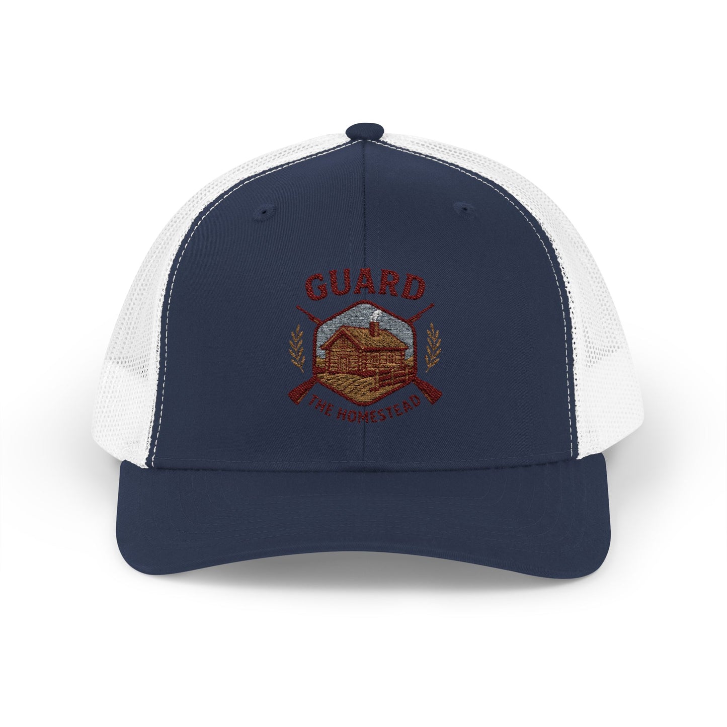 Guard the Homestead Snapback Trucker Cap - Perfect for Outdoor Enthusiasts