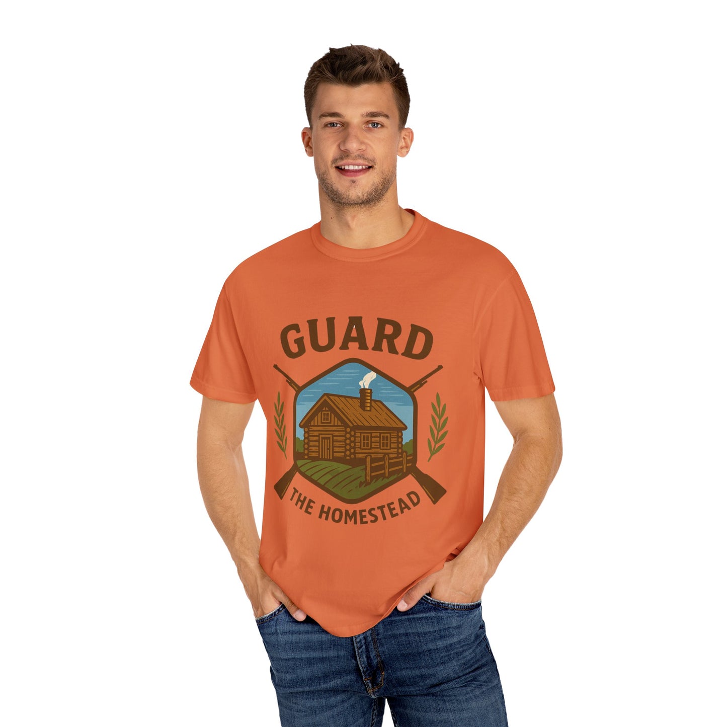 Guard the Homestead Unisex T-shirt - American Values Patriotic Tee