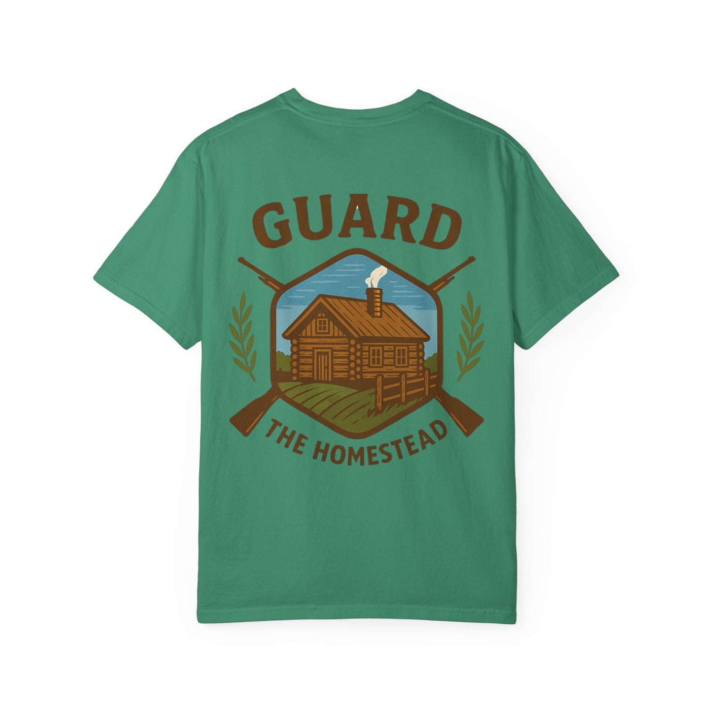 Patriotic Farm Life T-Shirt | This Land Ain't For Sale | Guard The Homestead