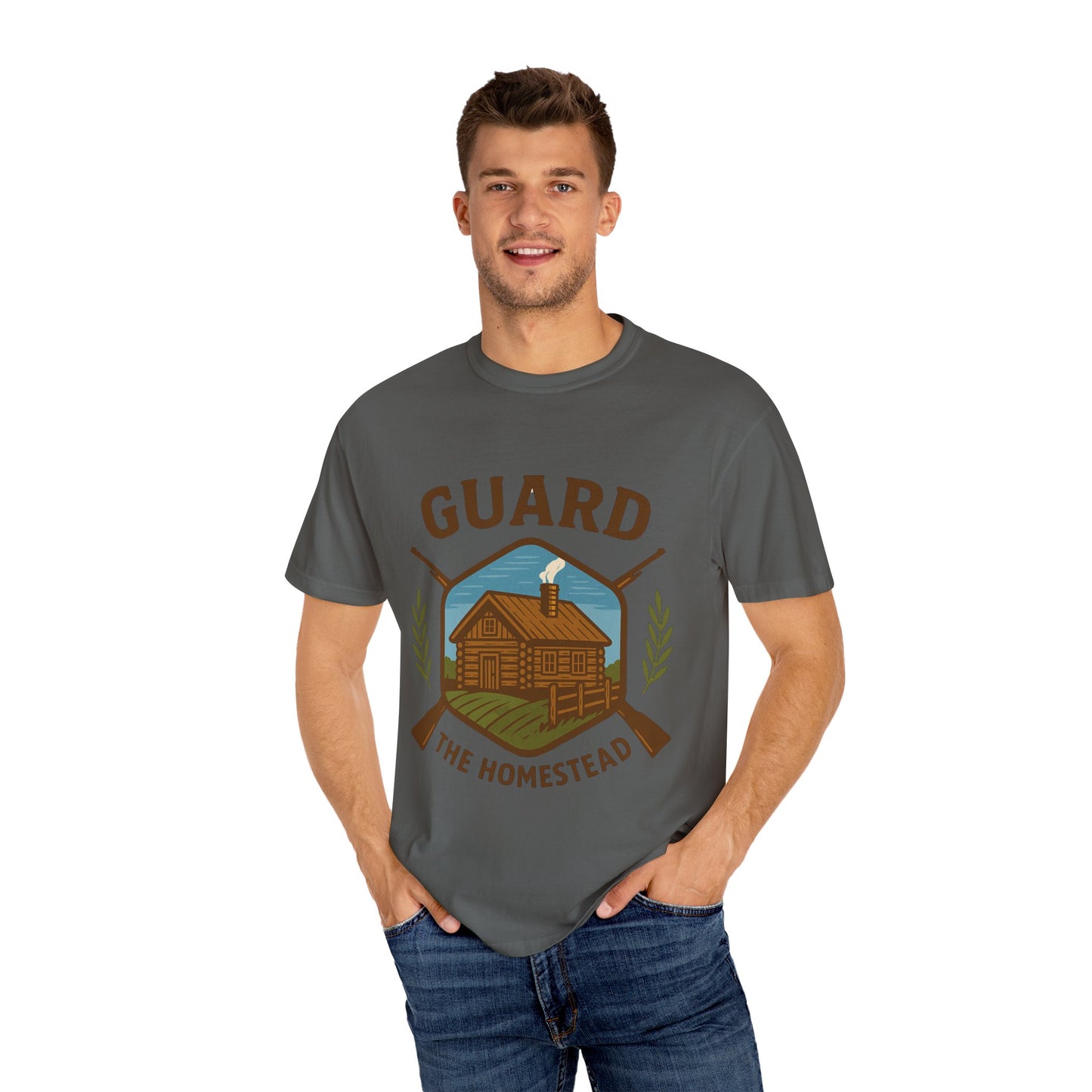 Guard the Homestead Unisex T-shirt - American Values Patriotic Tee