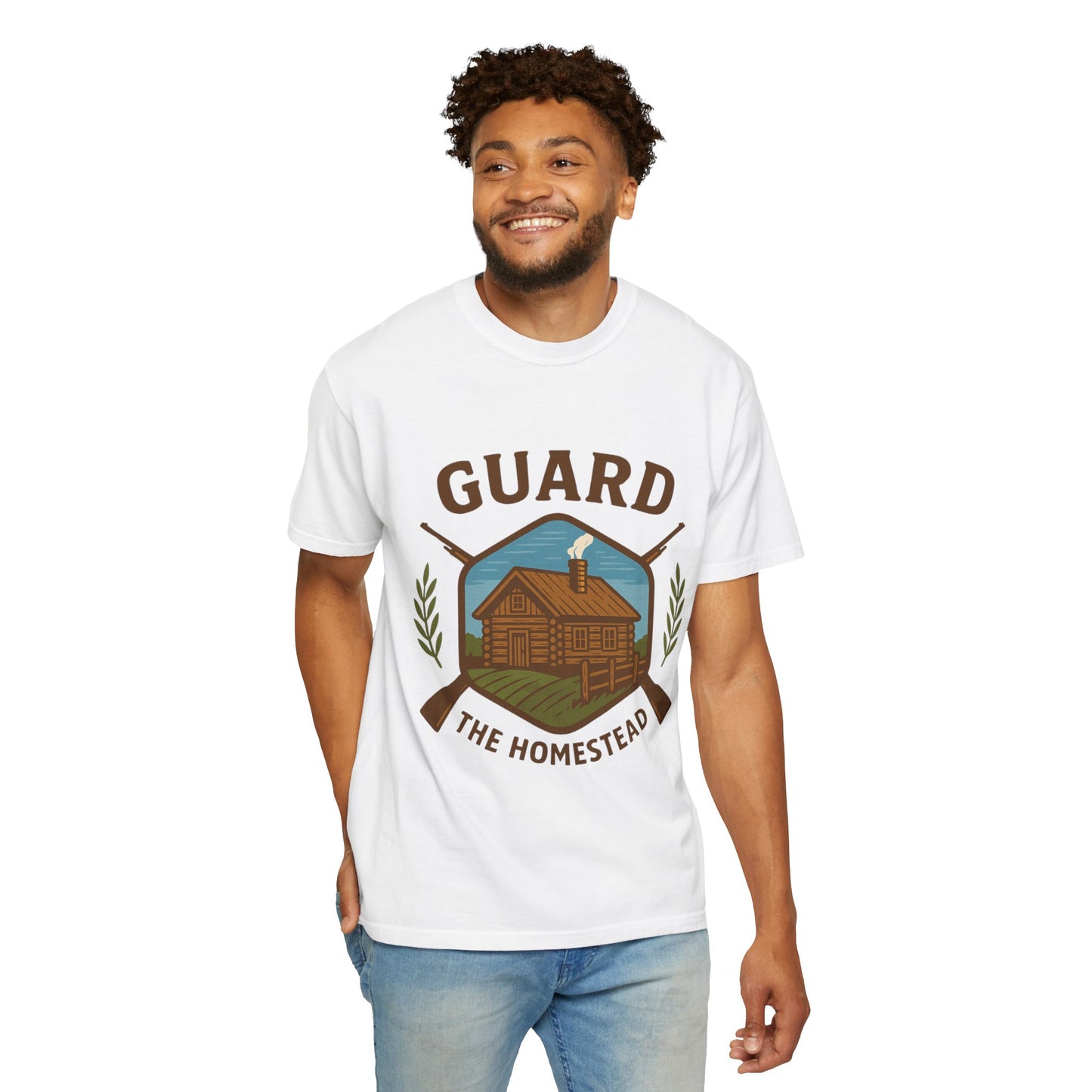 Guard the Homestead Unisex T-shirt - American Values Patriotic Tee