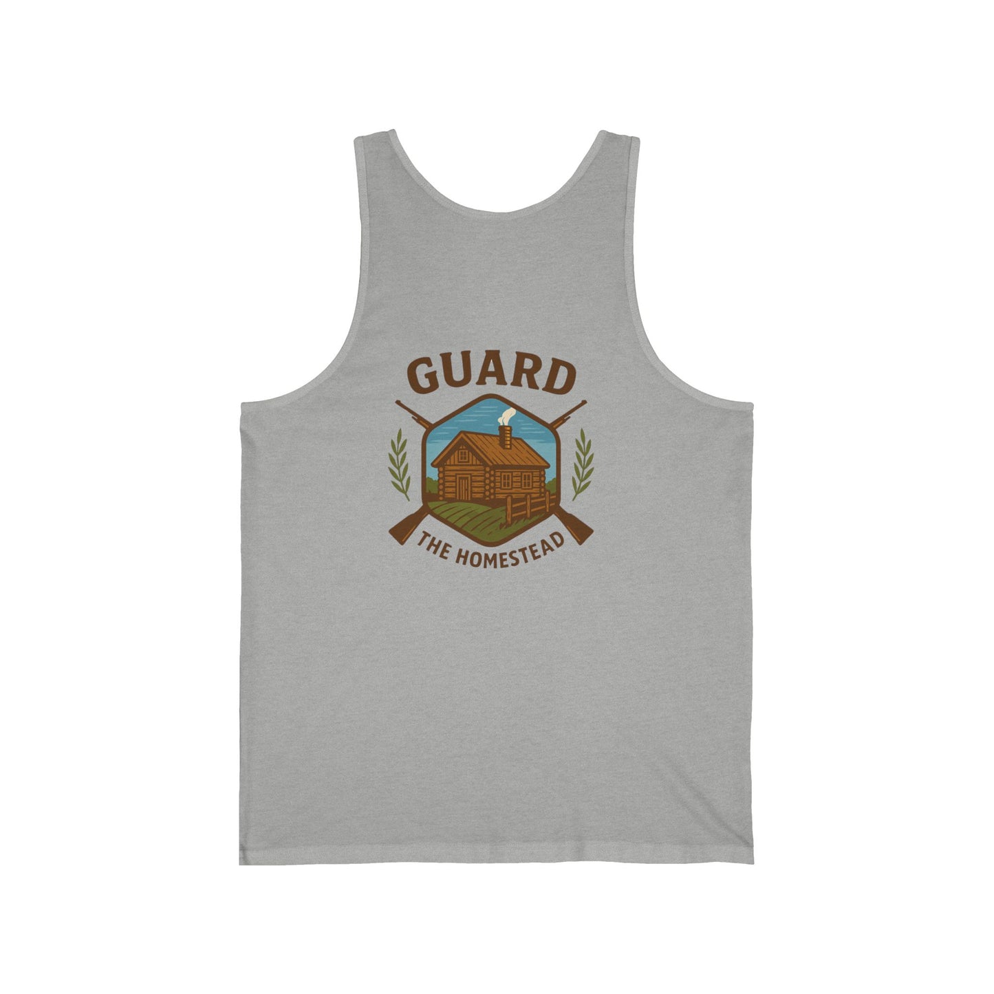 Defend Rural America Unisex Jersey Tank Top – Casual & Stylish Summer Wear