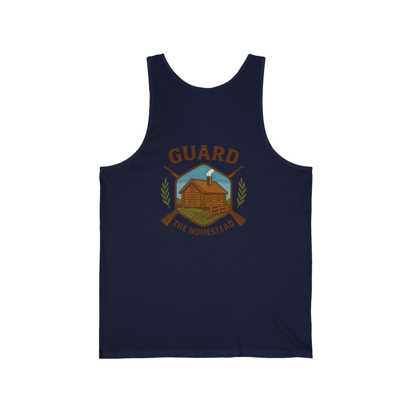 Defend Rural America Unisex Jersey Tank Top – Casual & Stylish Summer Wear
