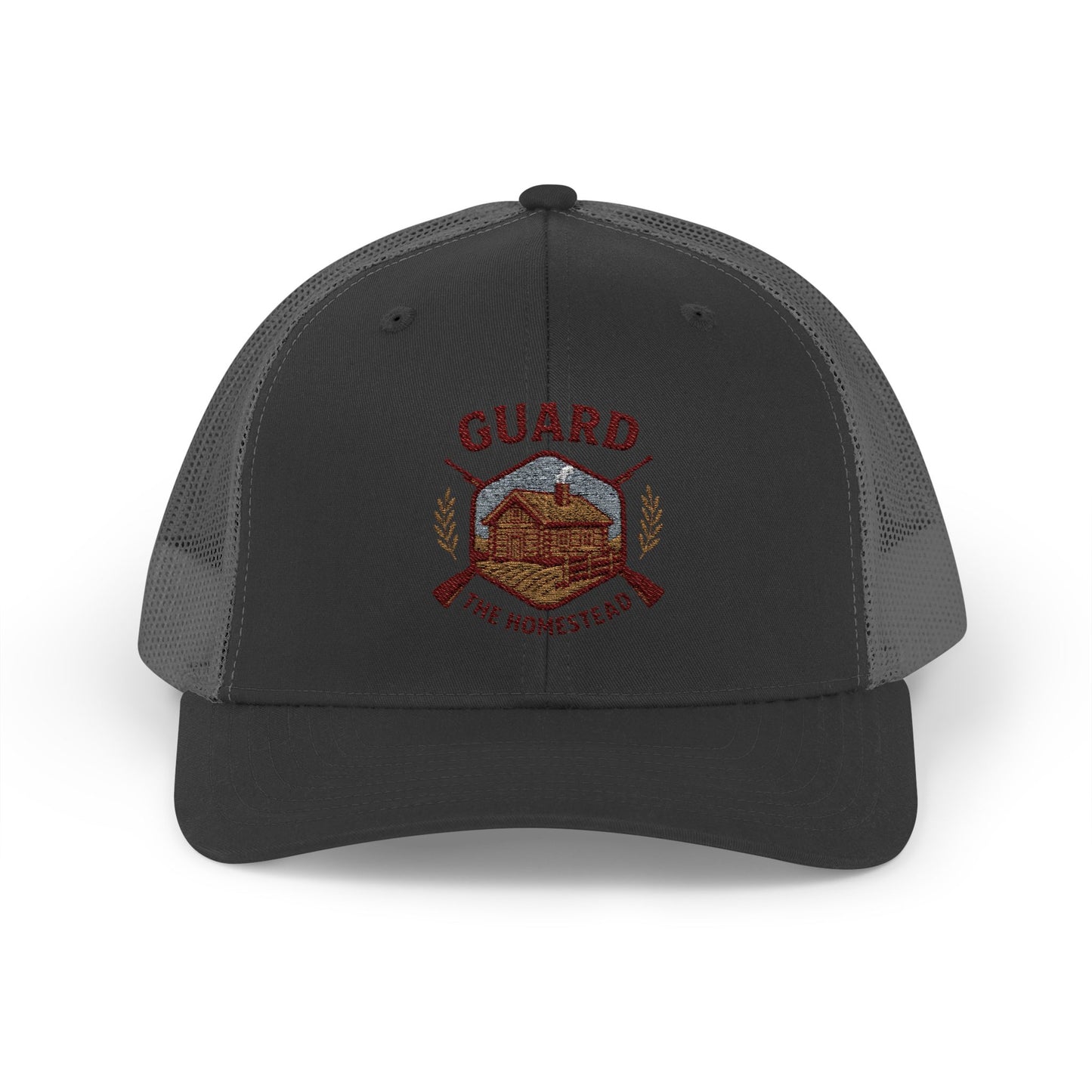 Guard the Homestead Snapback Trucker Cap - Perfect for Outdoor Enthusiasts