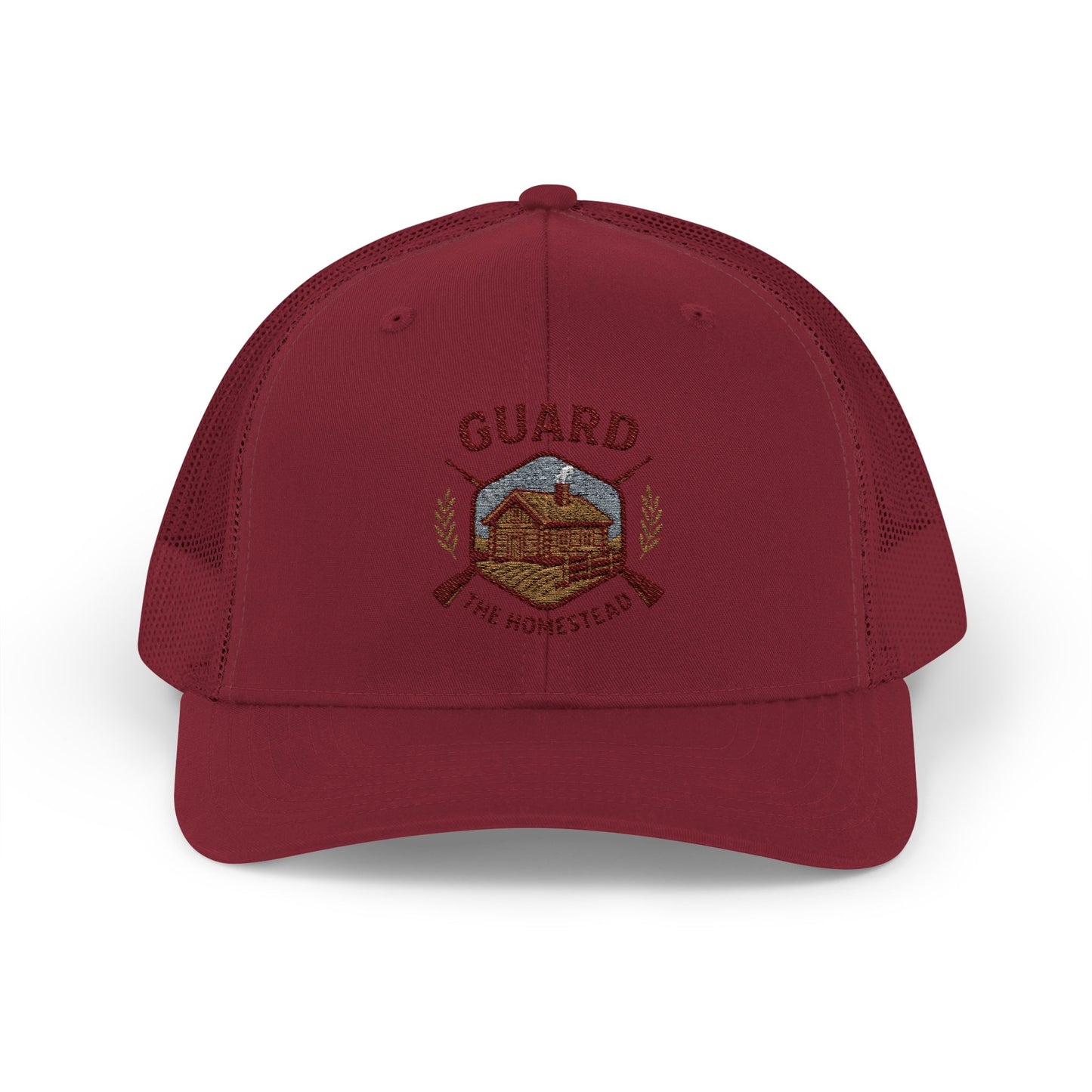 Guard the Homestead Snapback Trucker Cap - Perfect for Outdoor Enthusiasts