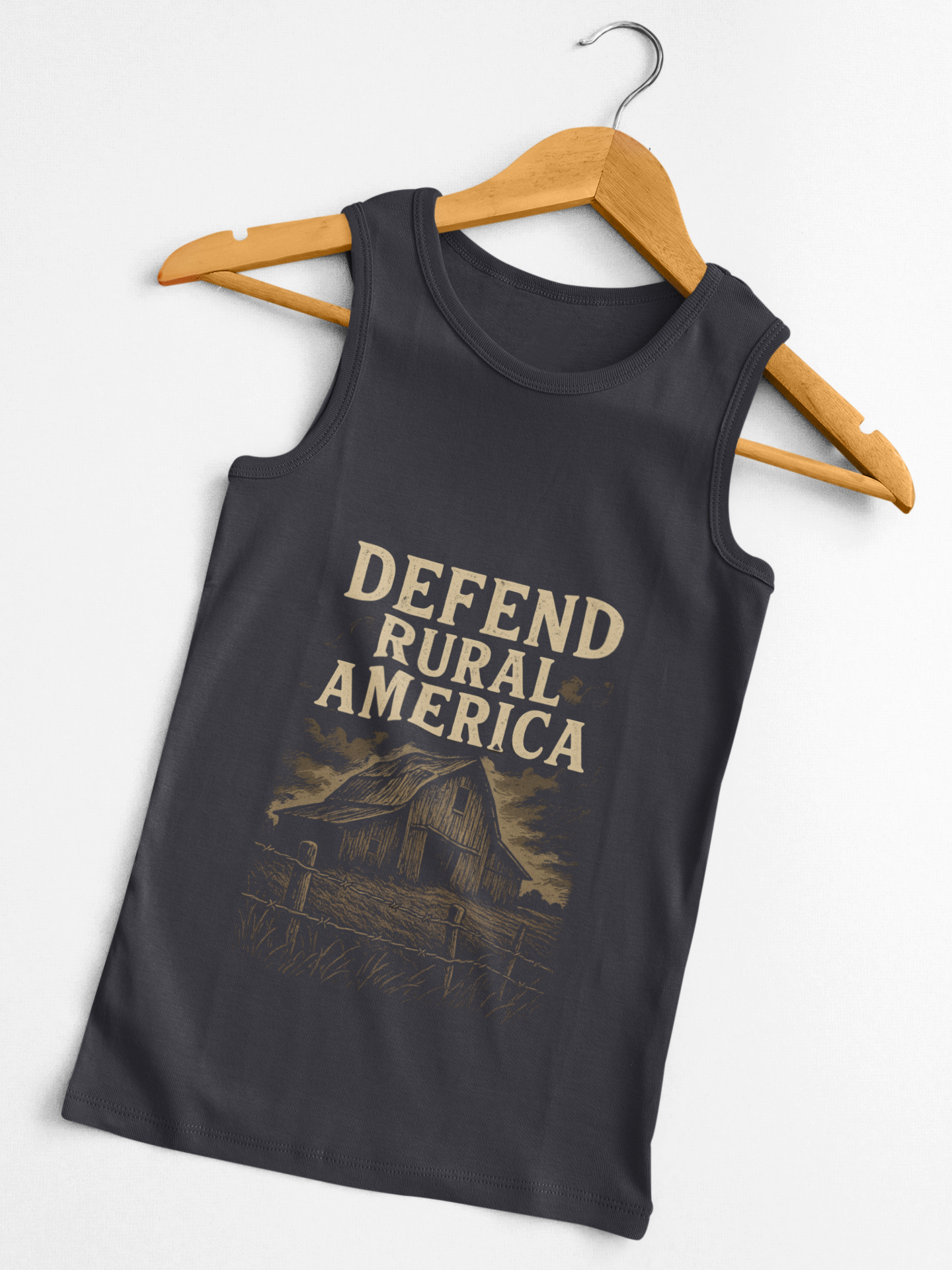 Defend Rural America Unisex Jersey Tank Top – Casual & Stylish Summer Wear