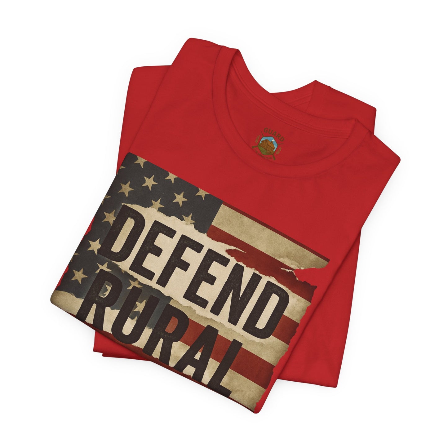 Defend Rural America Unisex Tee - Patriotic Short Sleeve Shirt
