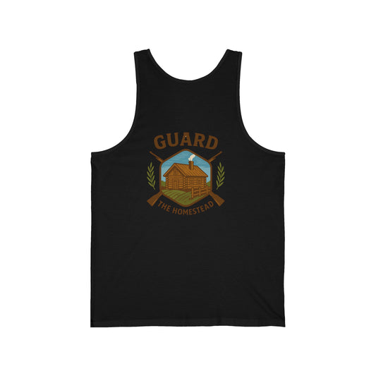 Defend Rural America Unisex Jersey Tank Top – Casual & Stylish Summer Wear