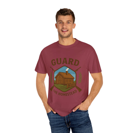 Guard the Homestead Unisex T-shirt - American Values Patriotic Tee