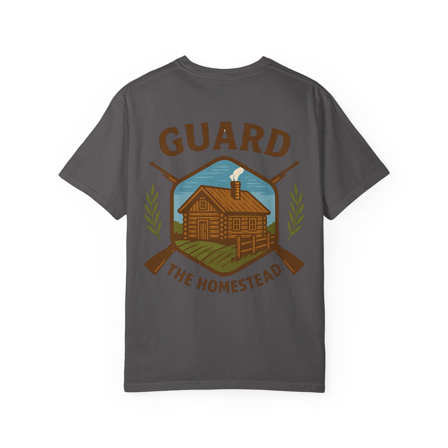 Patriotic Farm Life T-Shirt | This Land Ain't For Sale | Guard The Homestead