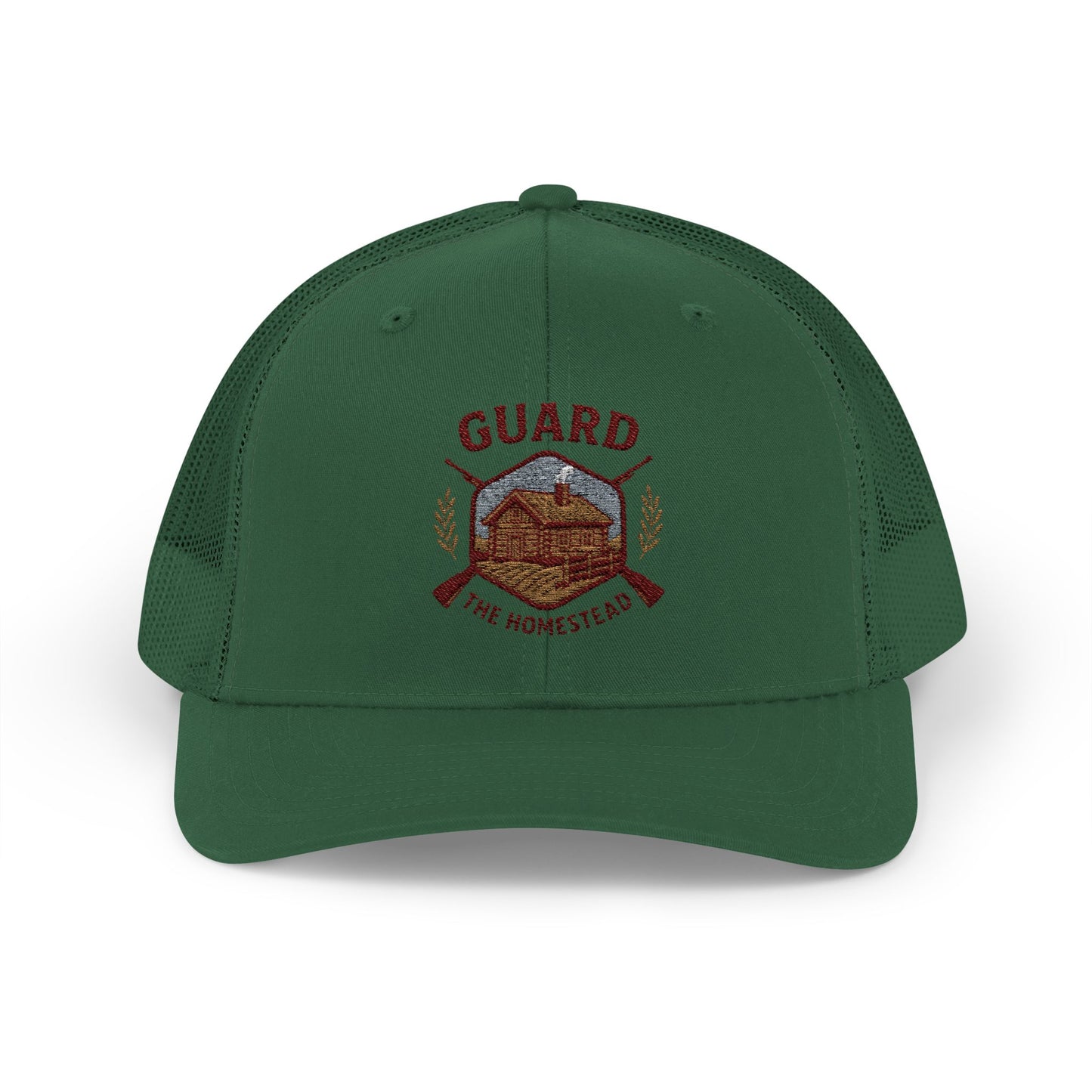 Guard the Homestead Snapback Trucker Cap - Perfect for Outdoor Enthusiasts