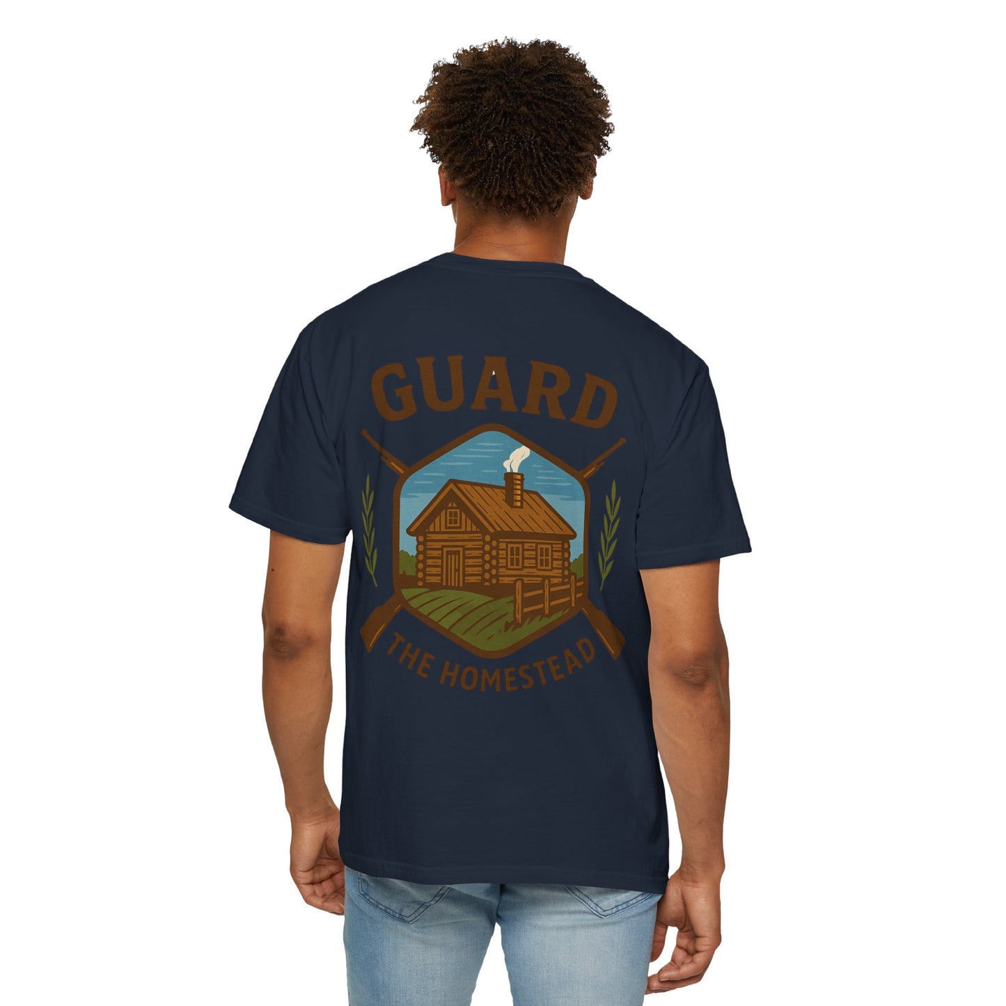 Patriotic Farm Life T-Shirt | This Land Ain't For Sale | Guard The Homestead