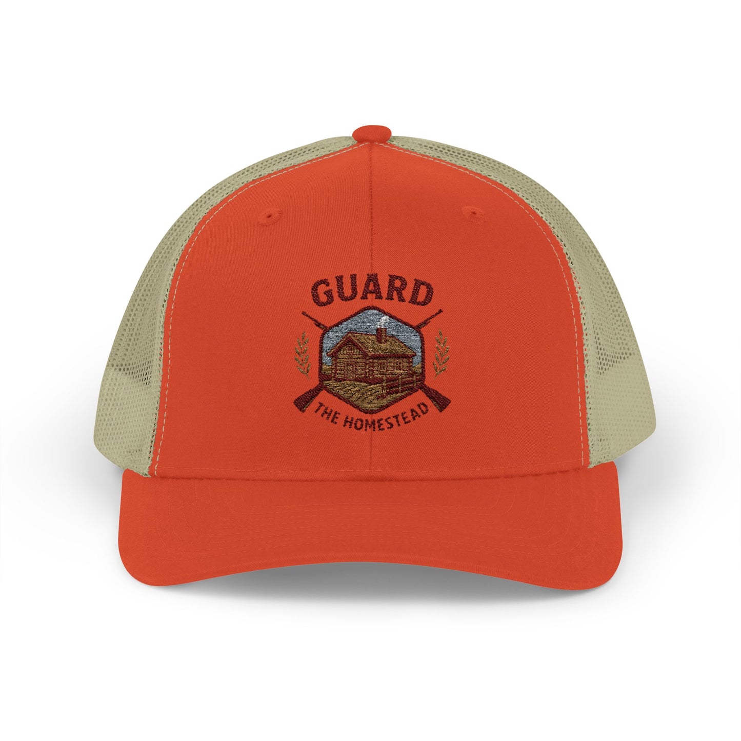 Guard the Homestead Snapback Trucker Cap - Perfect for Outdoor Enthusiasts