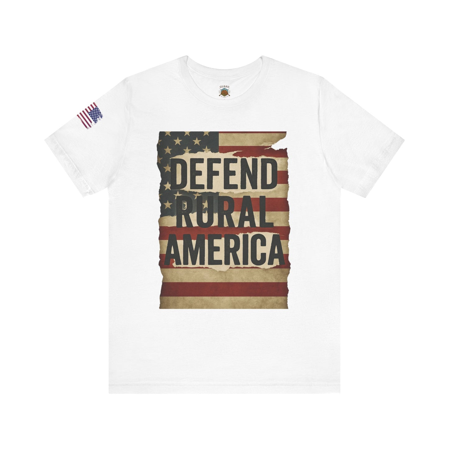 Defend Rural America Unisex Tee - Patriotic Short Sleeve Shirt