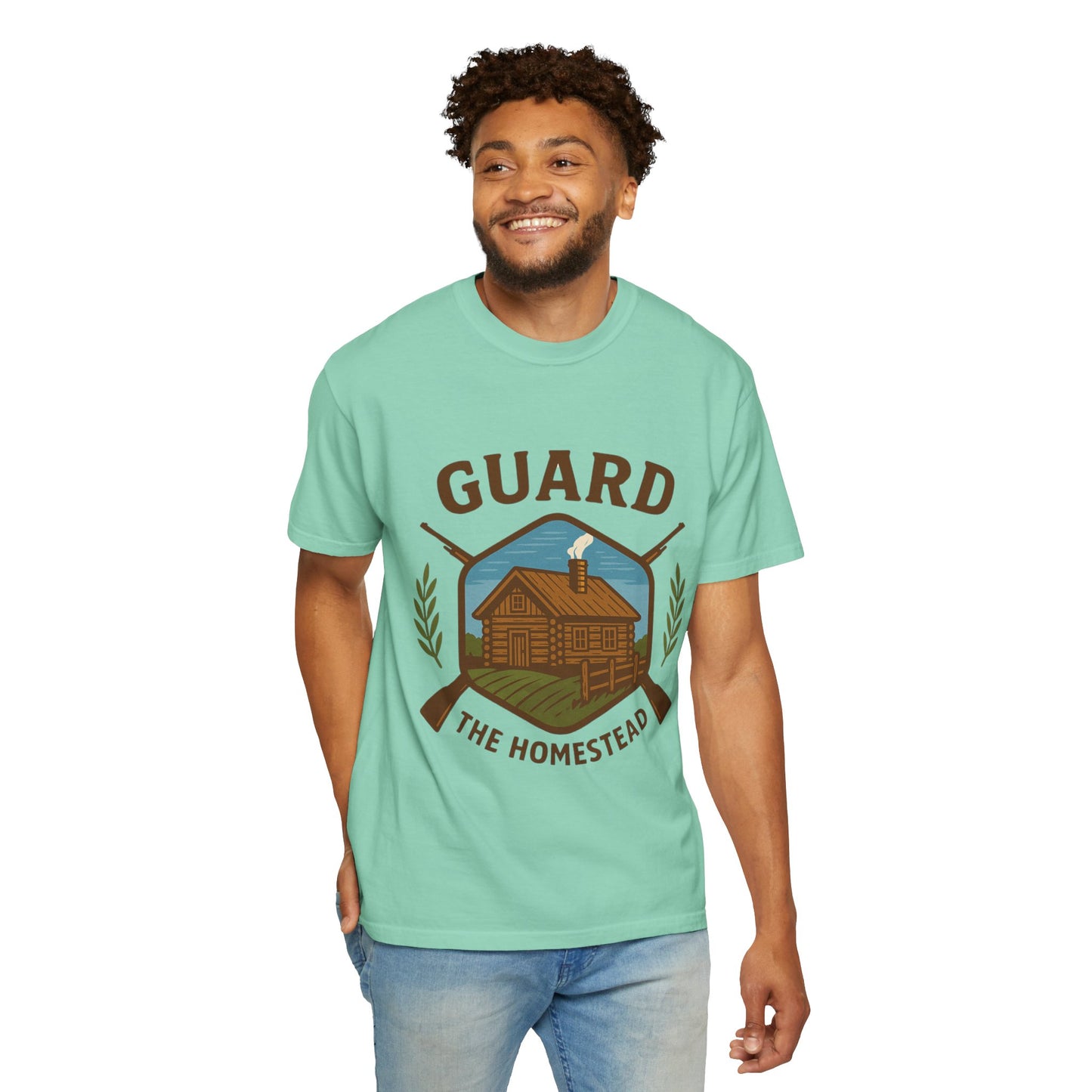 Guard the Homestead Unisex T-shirt - American Values Patriotic Tee