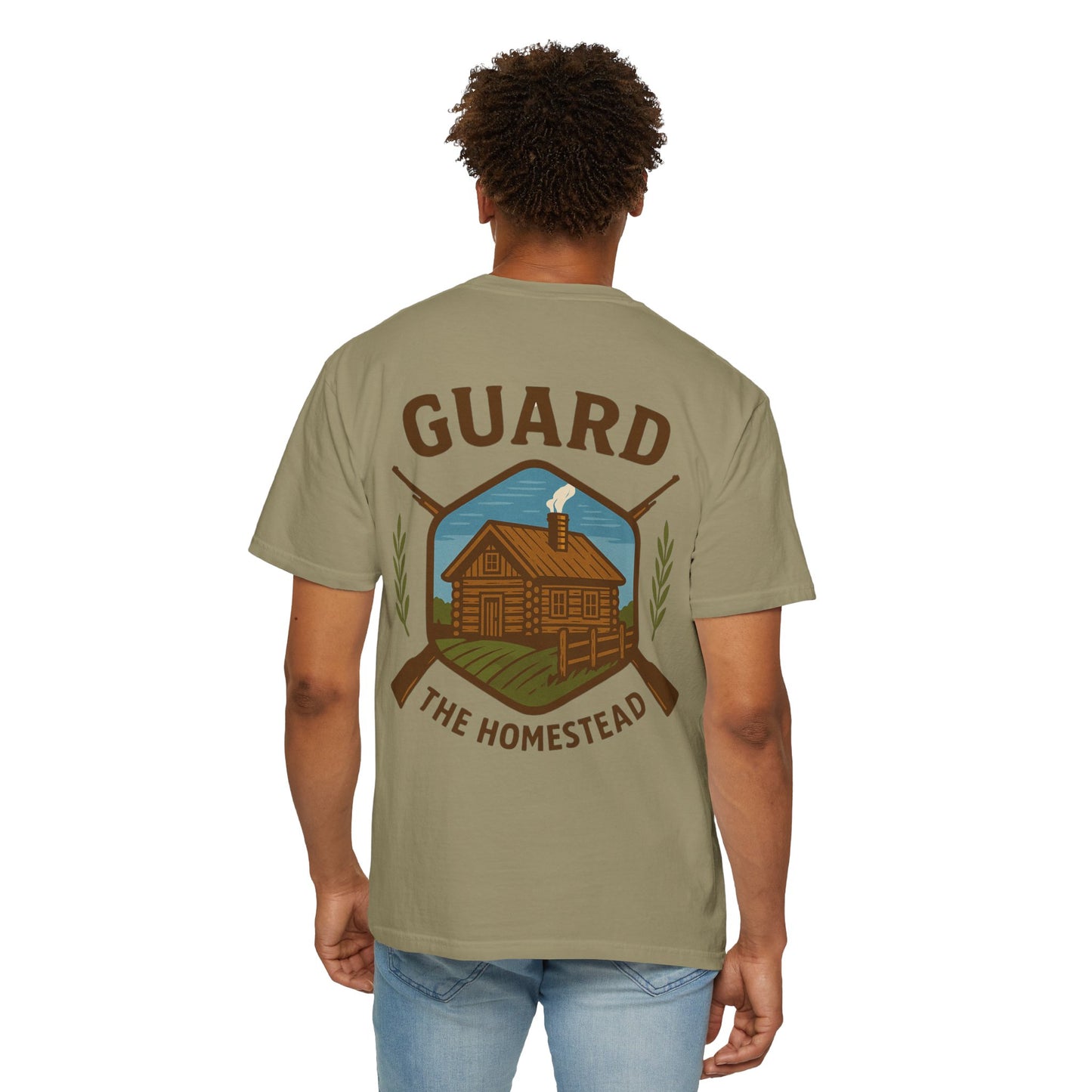 Patriotic Farm Life T-Shirt | This Land Ain't For Sale | Guard The Homestead