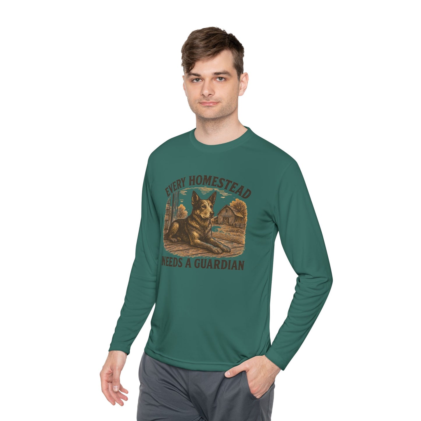 Guardian Long Sleeve Tee - Every Homestead Needs a Guardian - Unisex