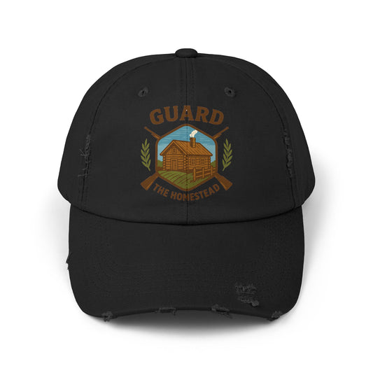 Distressed Cap Guard the Homestead Embroidered Patch