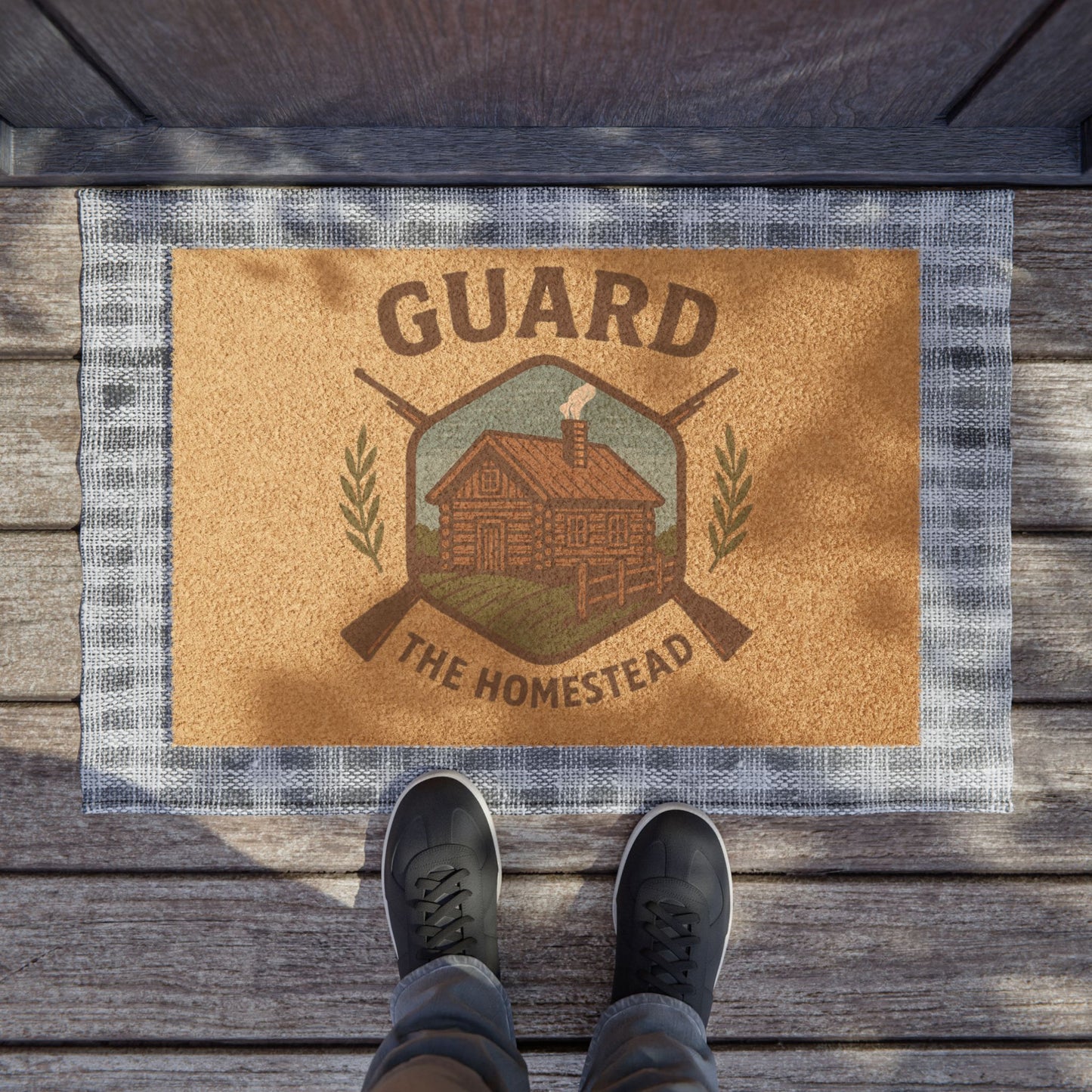 Guard the Homestead Doormat