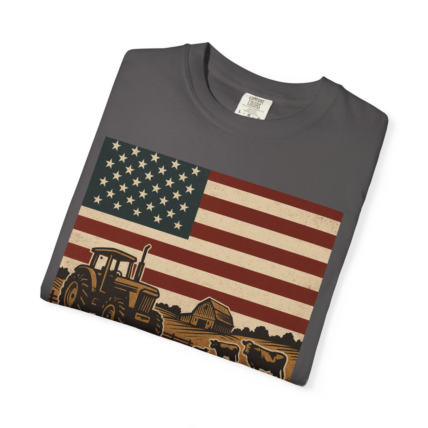 Patriotic Farm Life T-Shirt | This Land Ain't For Sale | Guard The Homestead