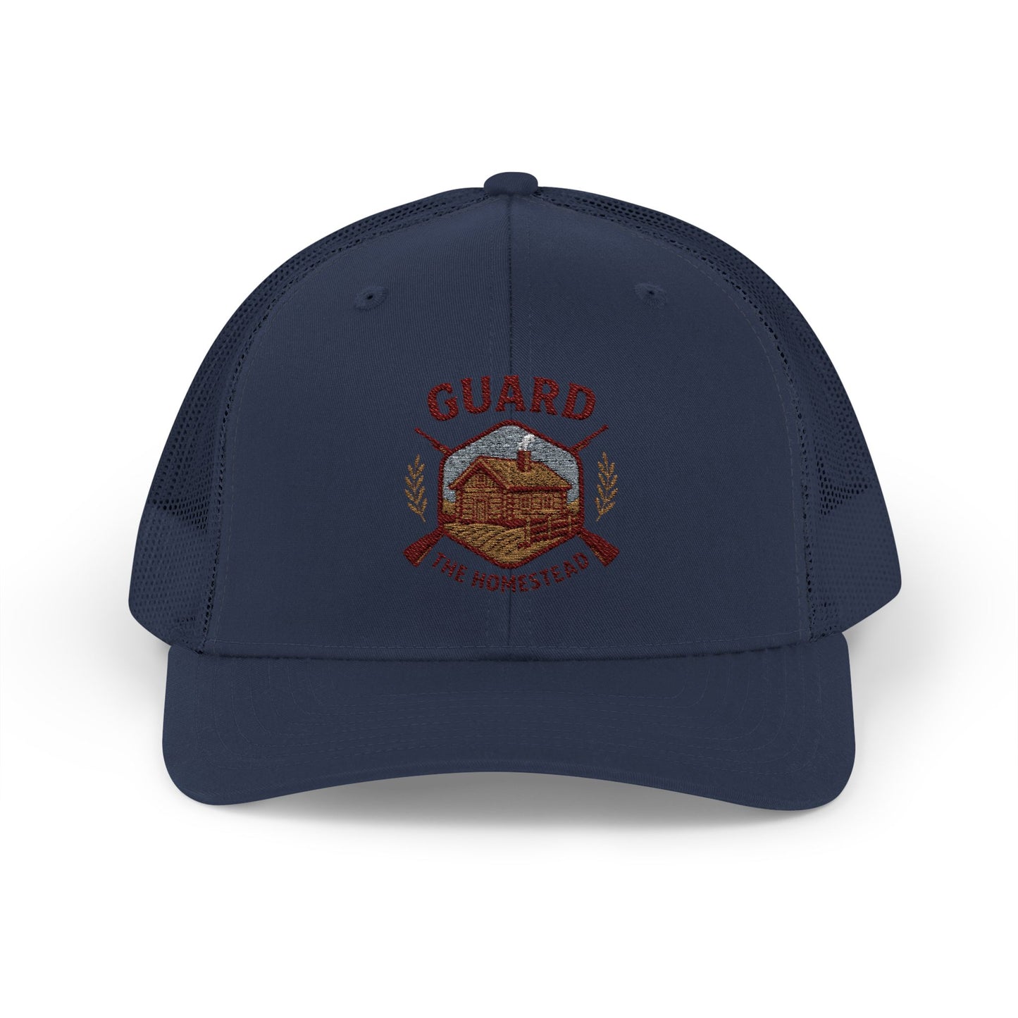 Guard the Homestead Snapback Trucker Cap - Perfect for Outdoor Enthusiasts