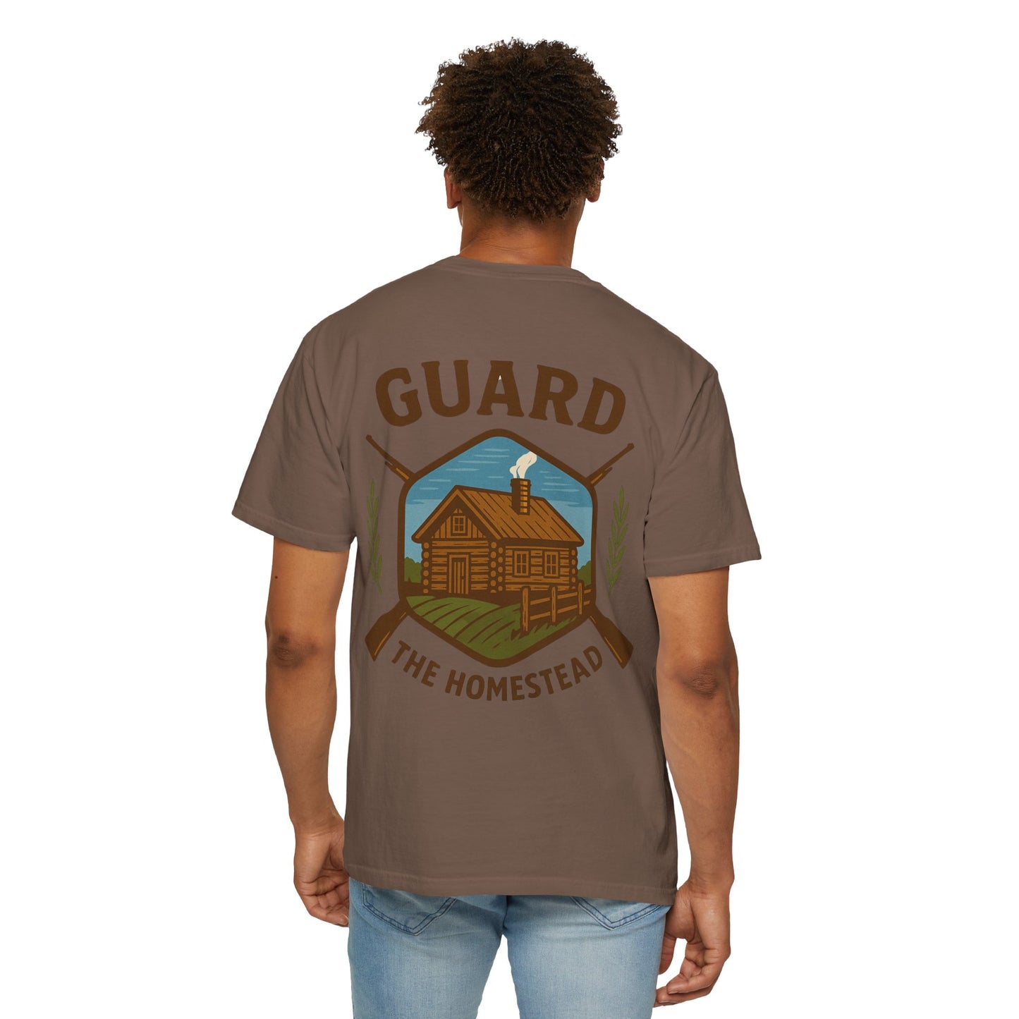 Patriotic Farm Life T-Shirt | This Land Ain't For Sale | Guard The Homestead