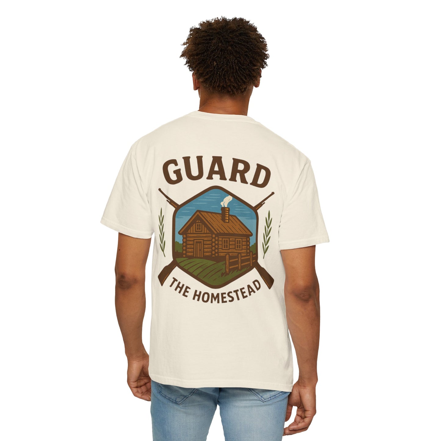 Patriotic Farm Life T-Shirt | This Land Ain't For Sale | Guard The Homestead