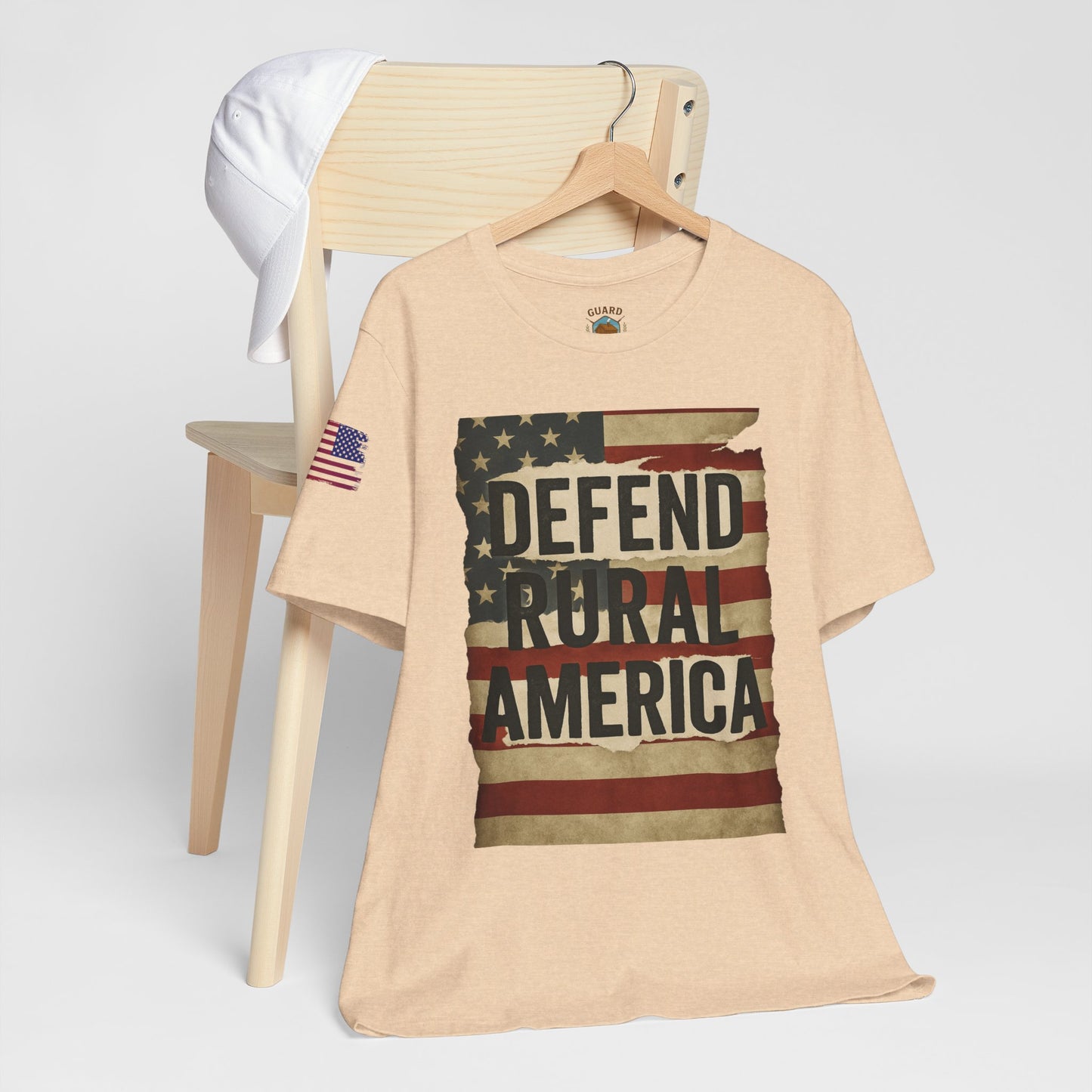 Defend Rural America Unisex Tee - Patriotic Short Sleeve Shirt