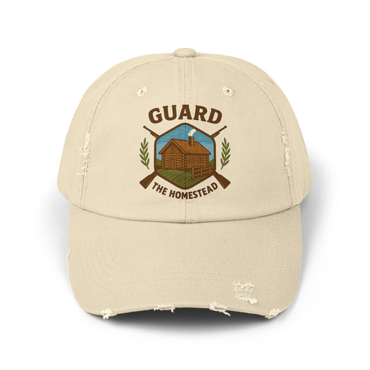 Distressed Cap Guard the Homestead Embroidered Patch