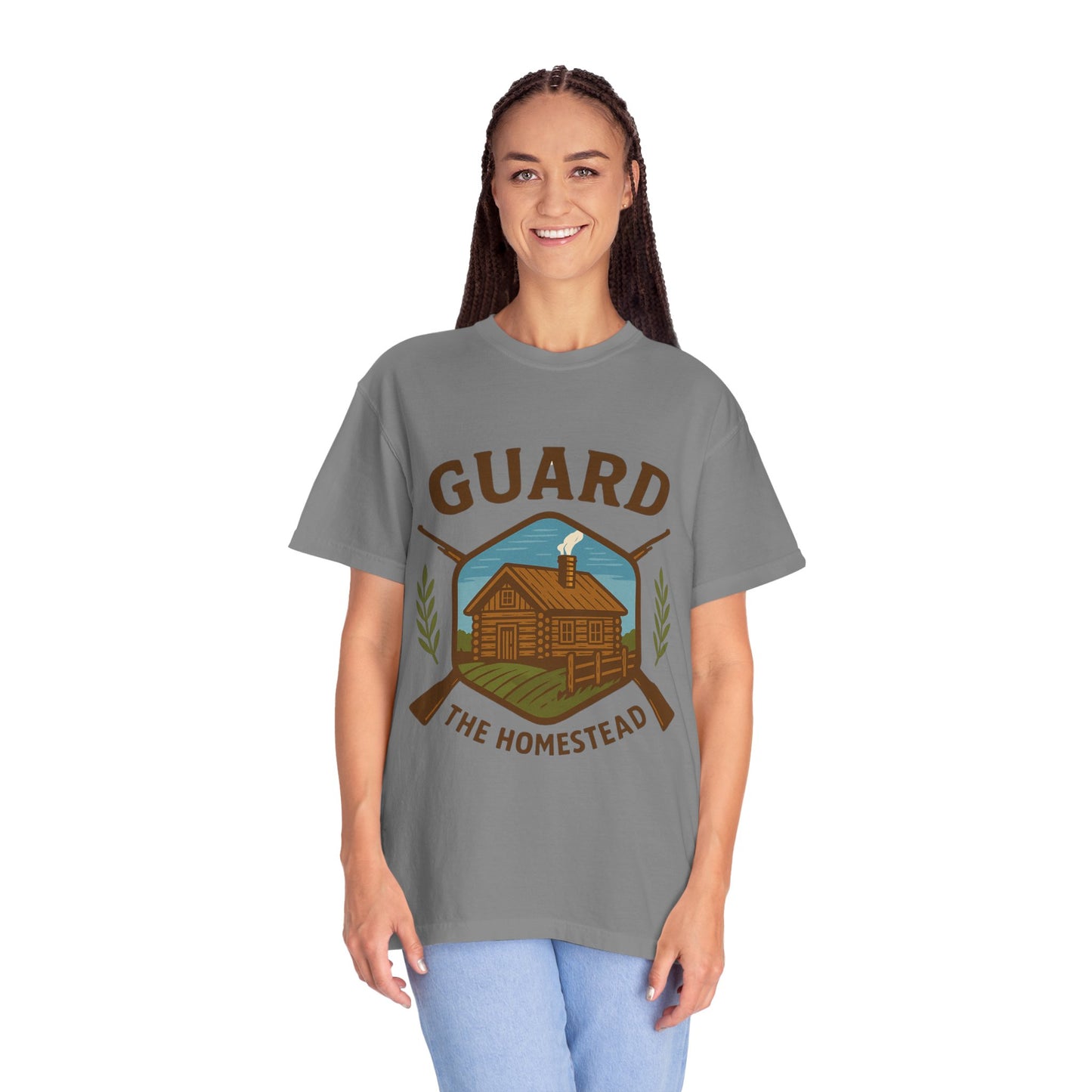 Guard the Homestead Unisex T-shirt - American Values Patriotic Tee