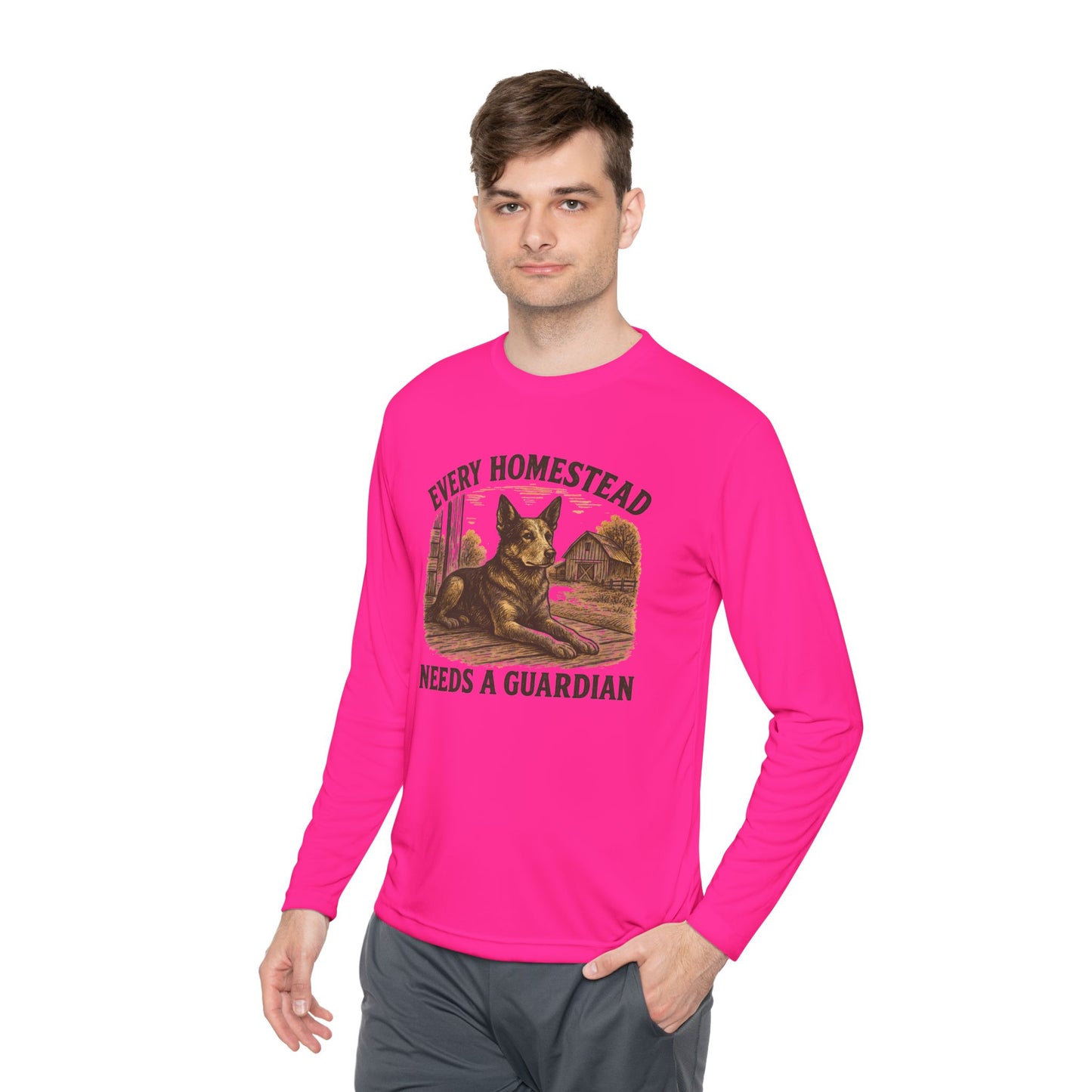 Guardian Long Sleeve Tee - Every Homestead Needs a Guardian - Unisex
