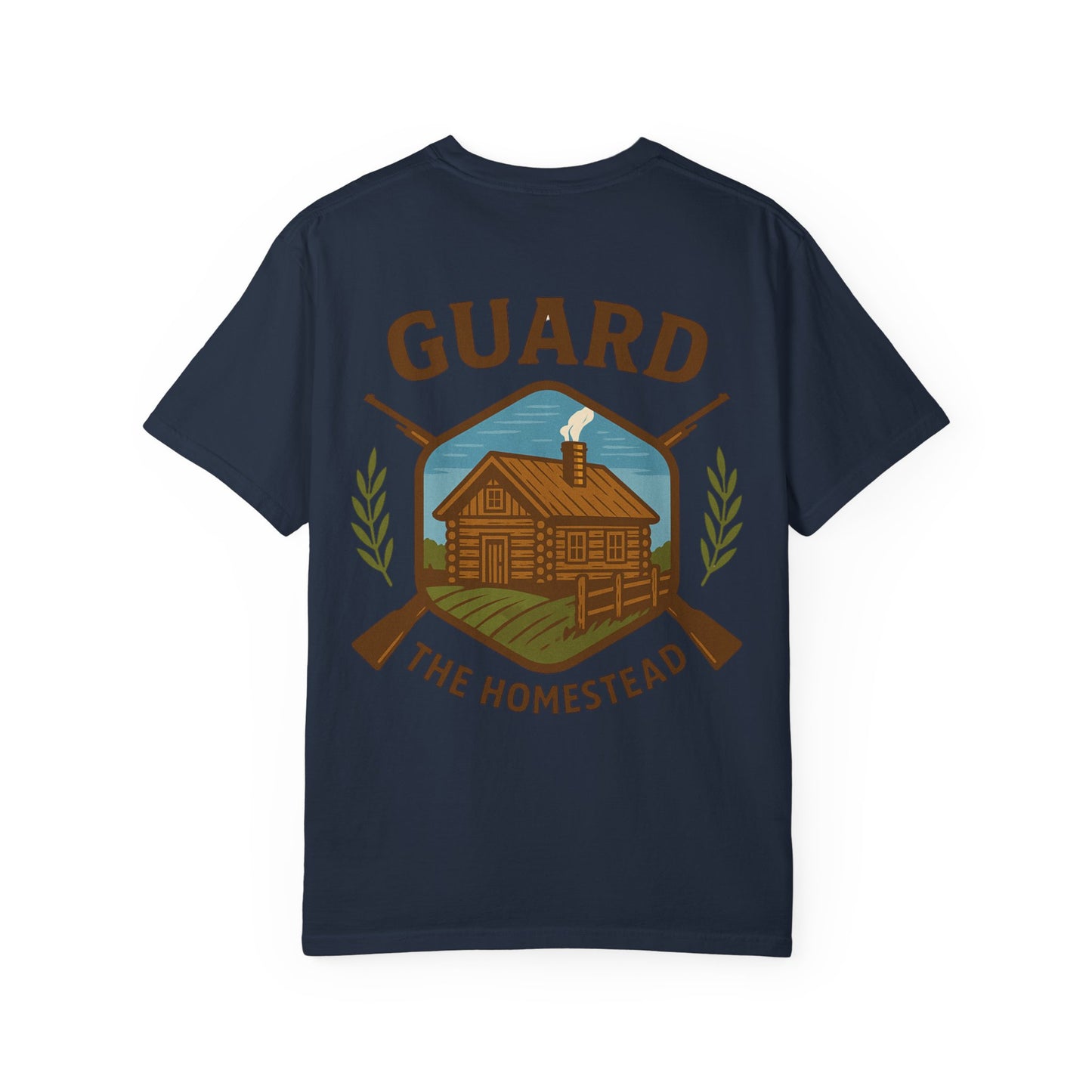 Patriotic Farm Life T-Shirt | This Land Ain't For Sale | Guard The Homestead