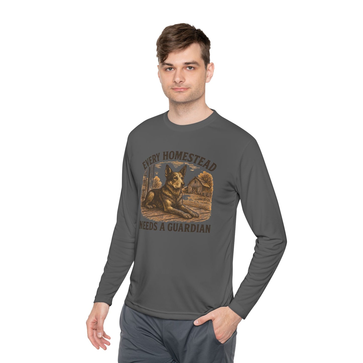 Guardian Long Sleeve Tee - Every Homestead Needs a Guardian - Unisex